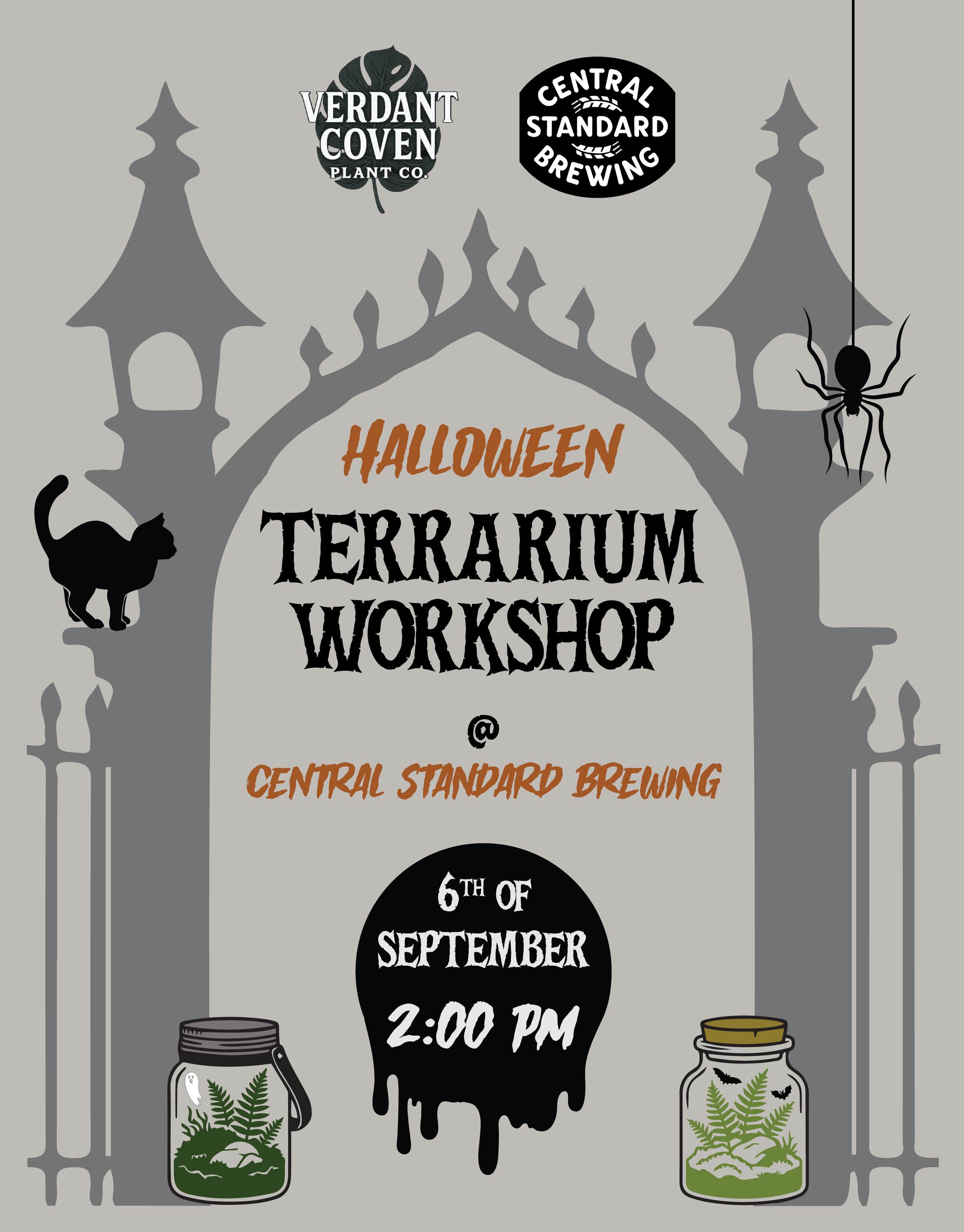 Halloween Terrarium Workshop