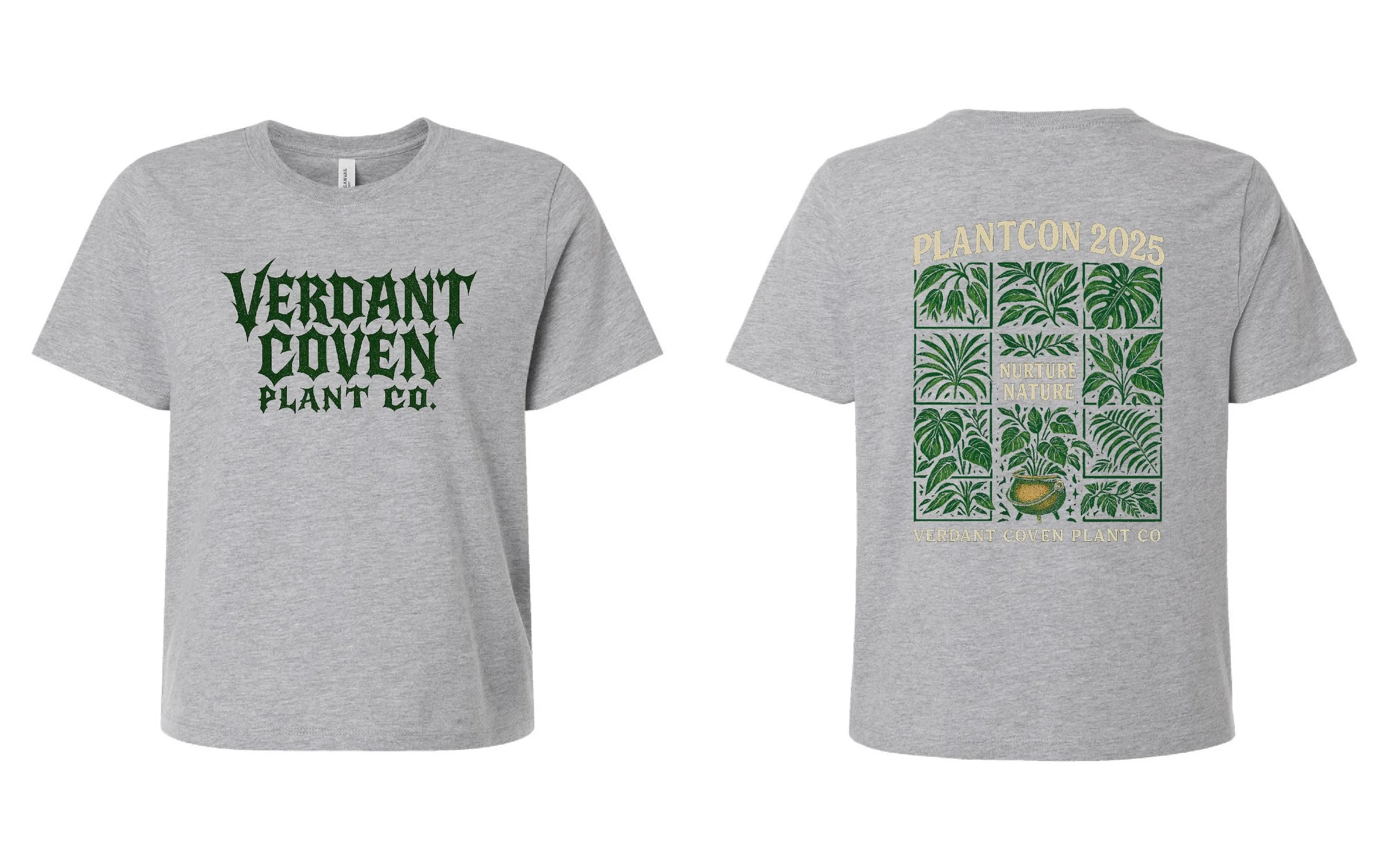 Cropped Tee 2025 PlantCon size Small