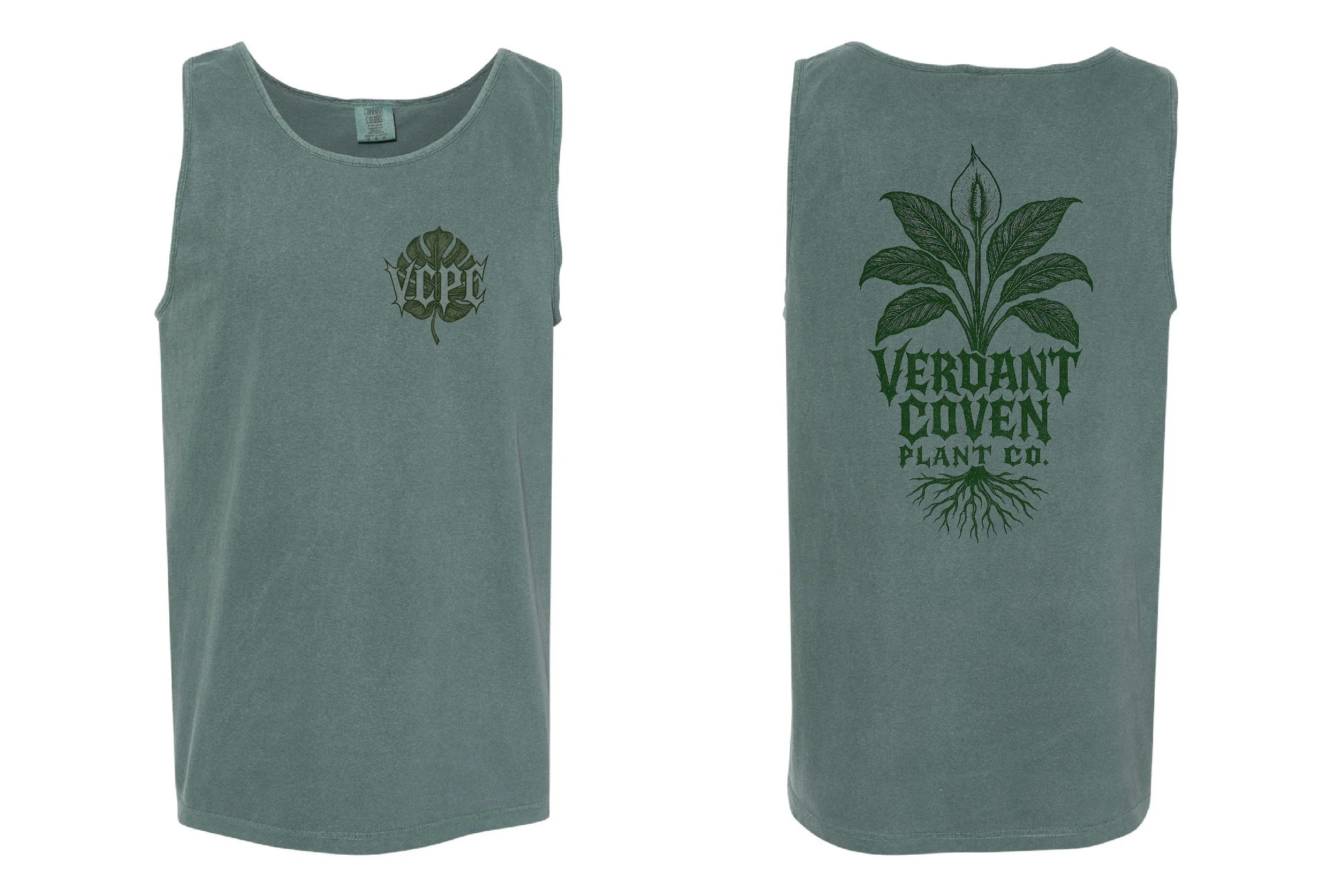 OG Unisex Long Tee Dusty Green