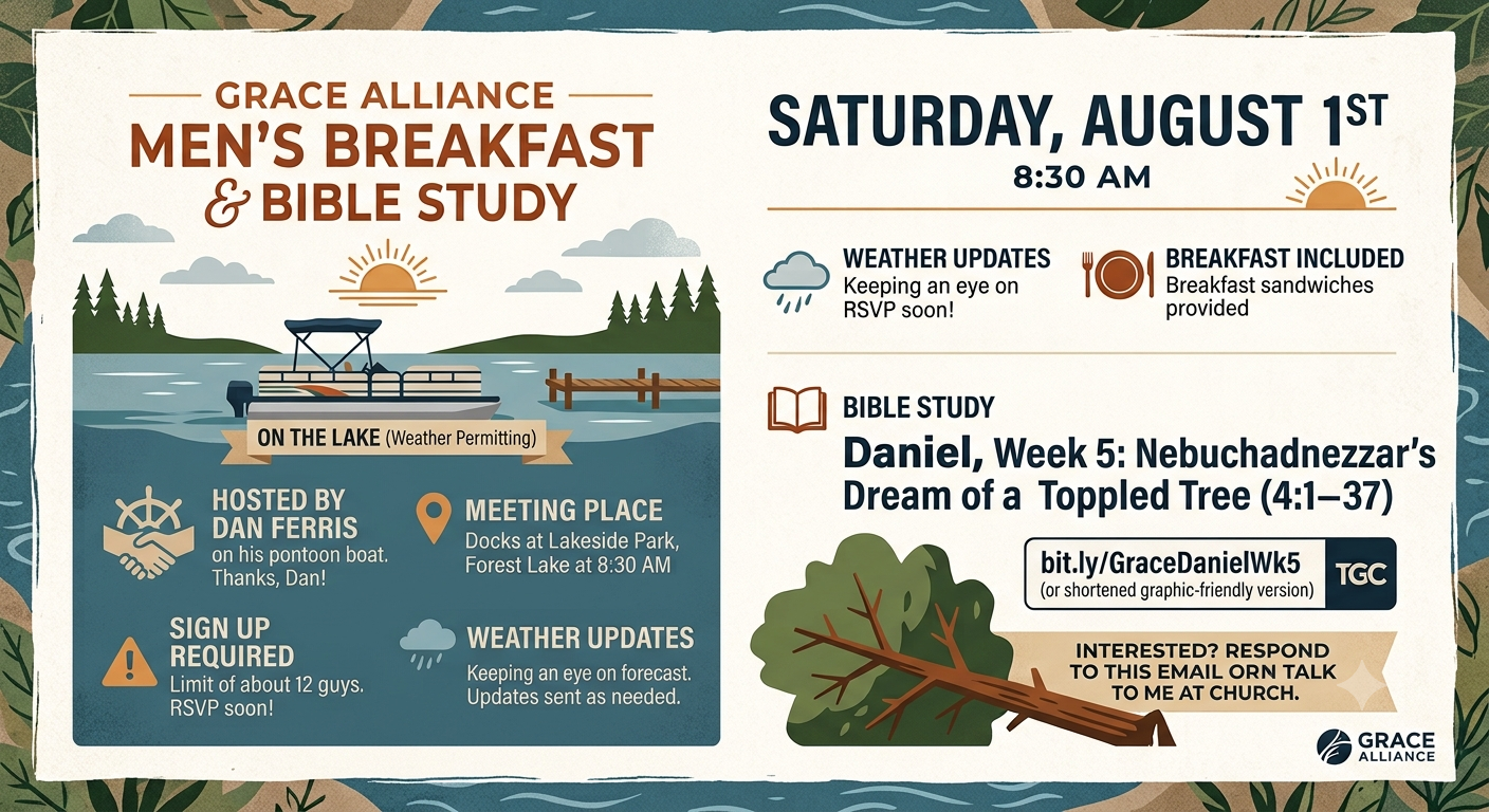 Men's Breakfast on the Lake