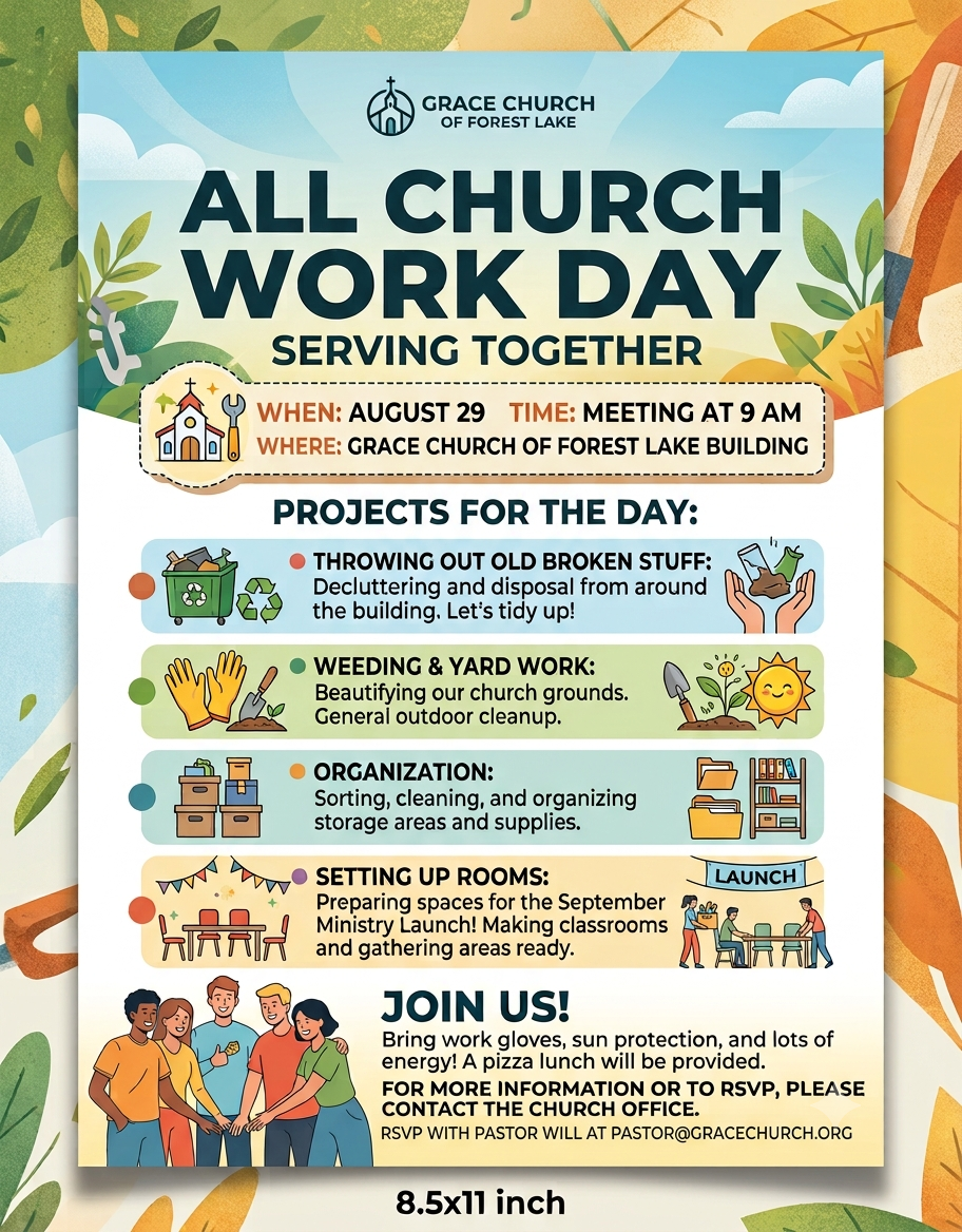 Church Work Day