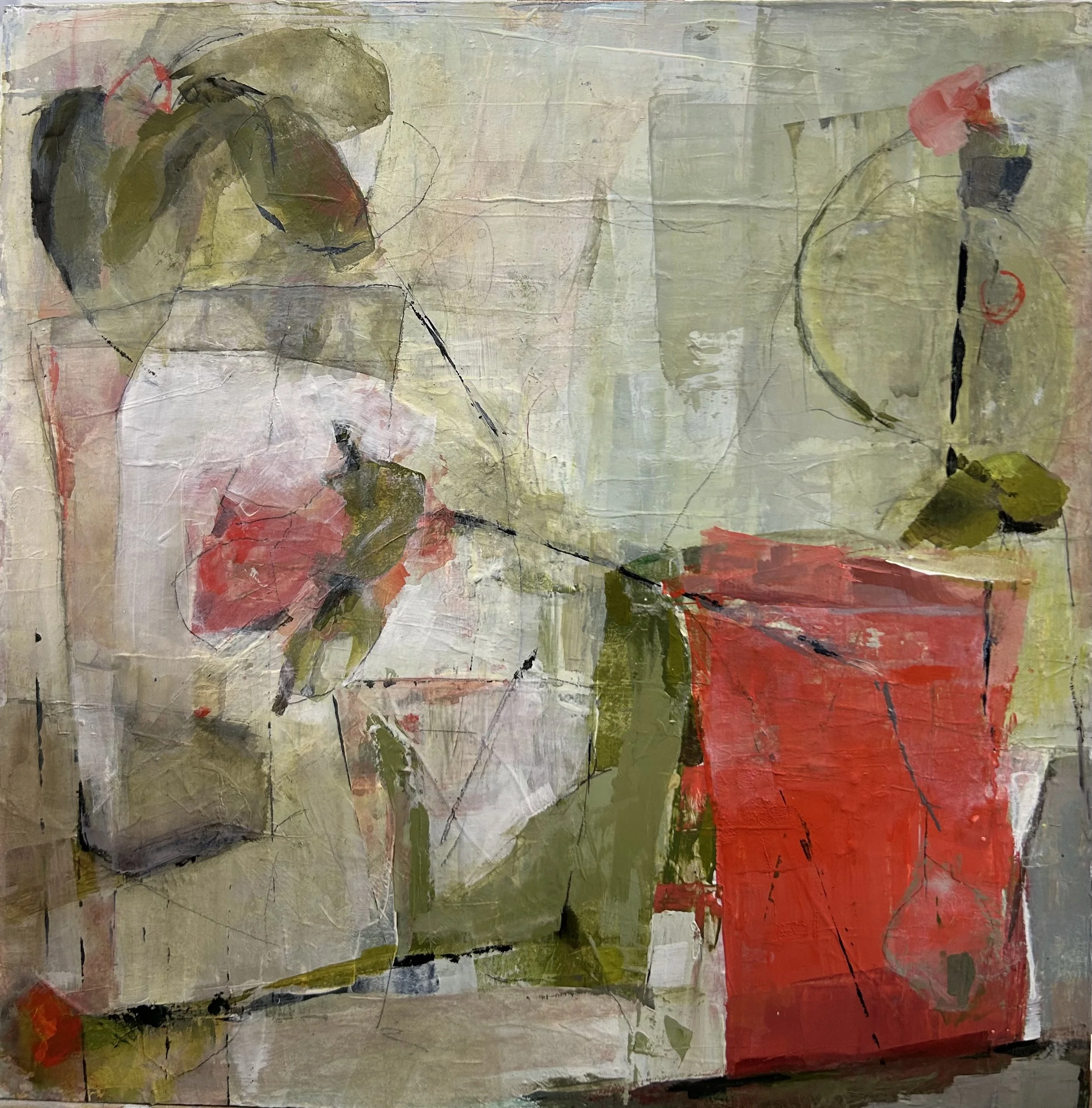 Legato | Acrylic on wood | 12"x12" | SOLD