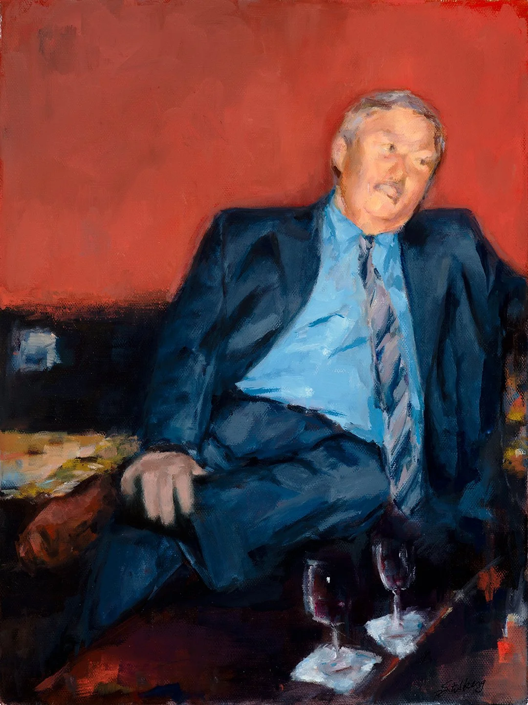 Bob | Oil on canvas | 12"x16" | SOLD