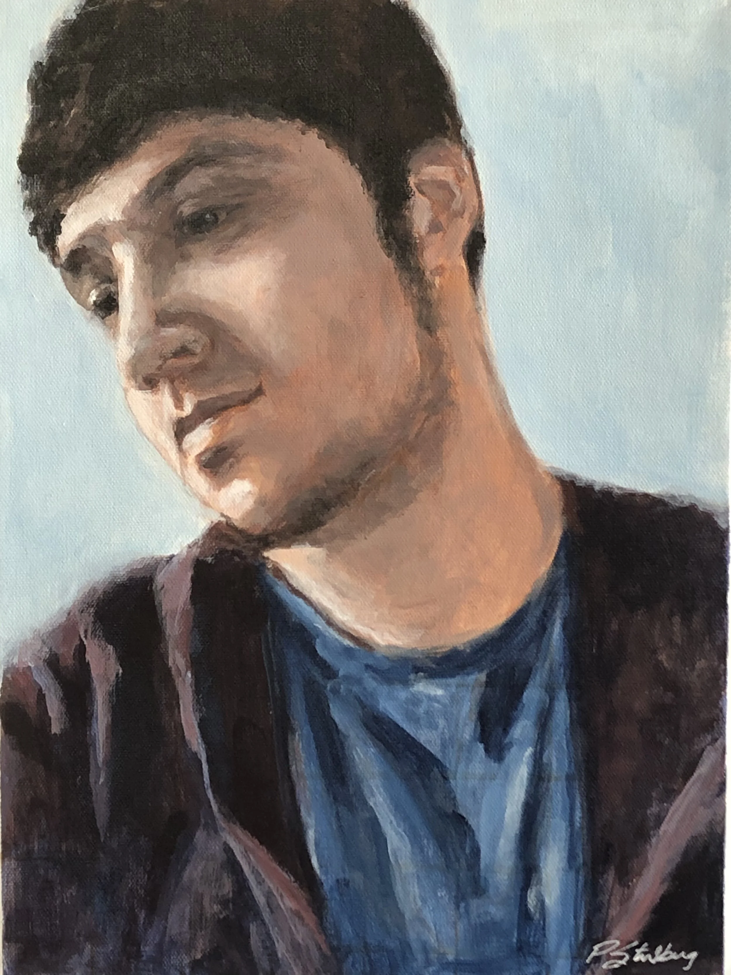 Justin | Oil on canvas | 12"x16" | NFS