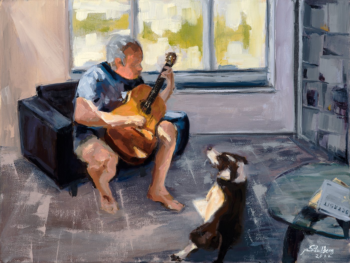 Captive Audience | Oil on canvas | 16"x12" | SOLD