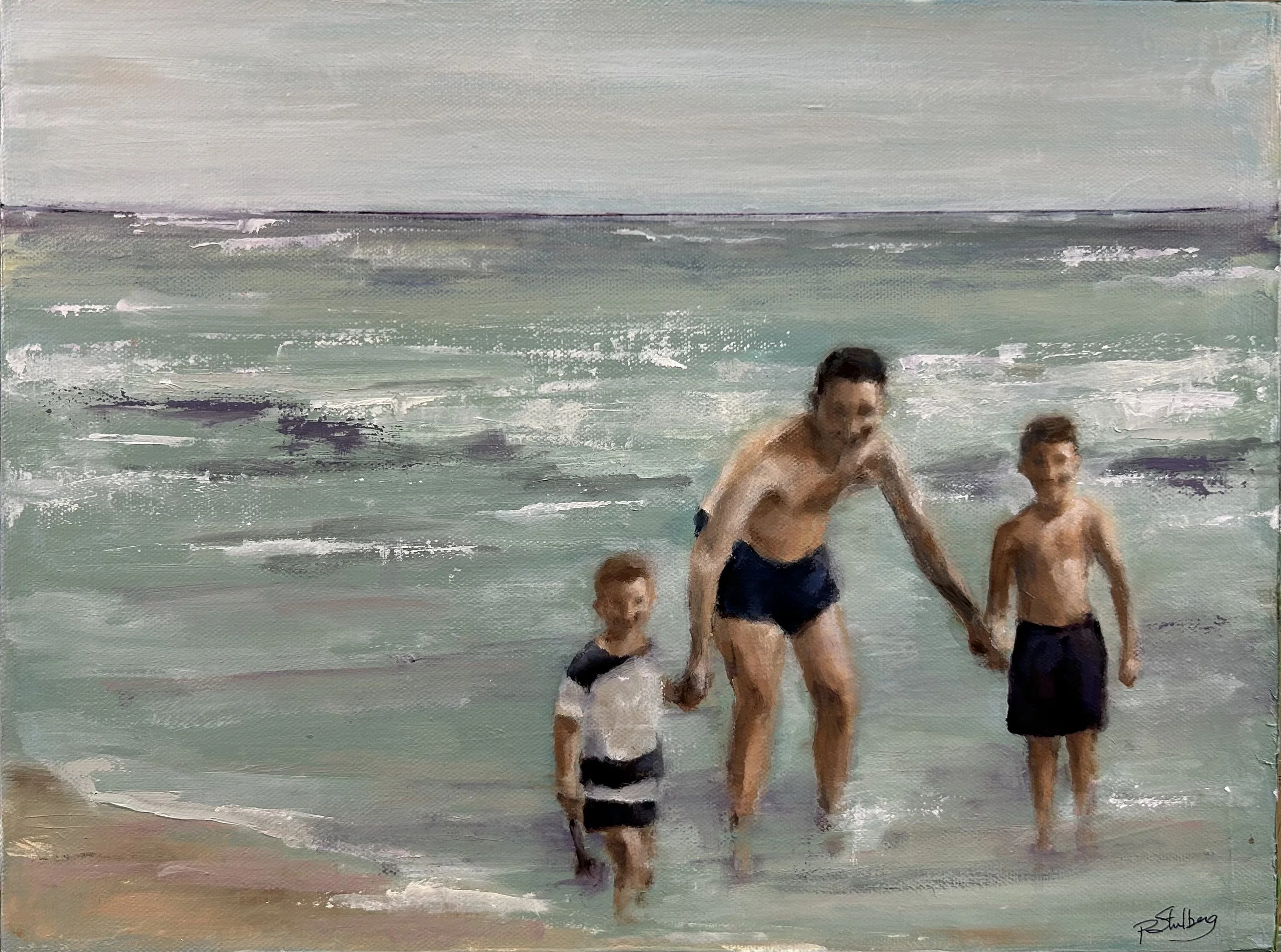 Everybody Say Cheese | 14"x11" | Oil on canvas | $400