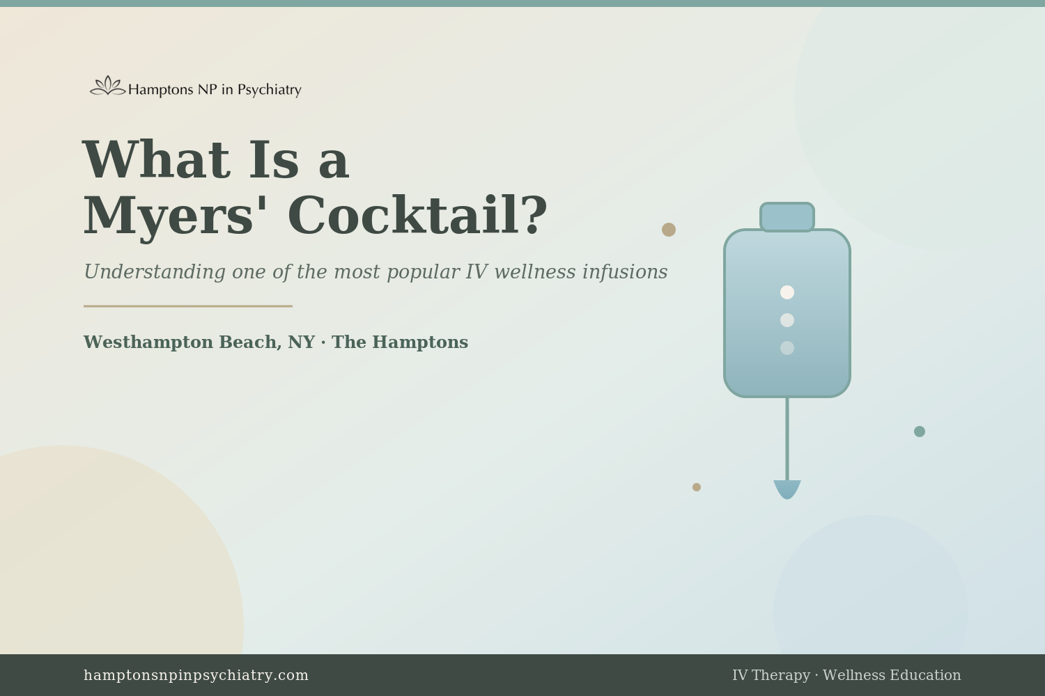 What Is a Myers' Cocktail? Understanding One of the Most Popular IV Wellness Infusions