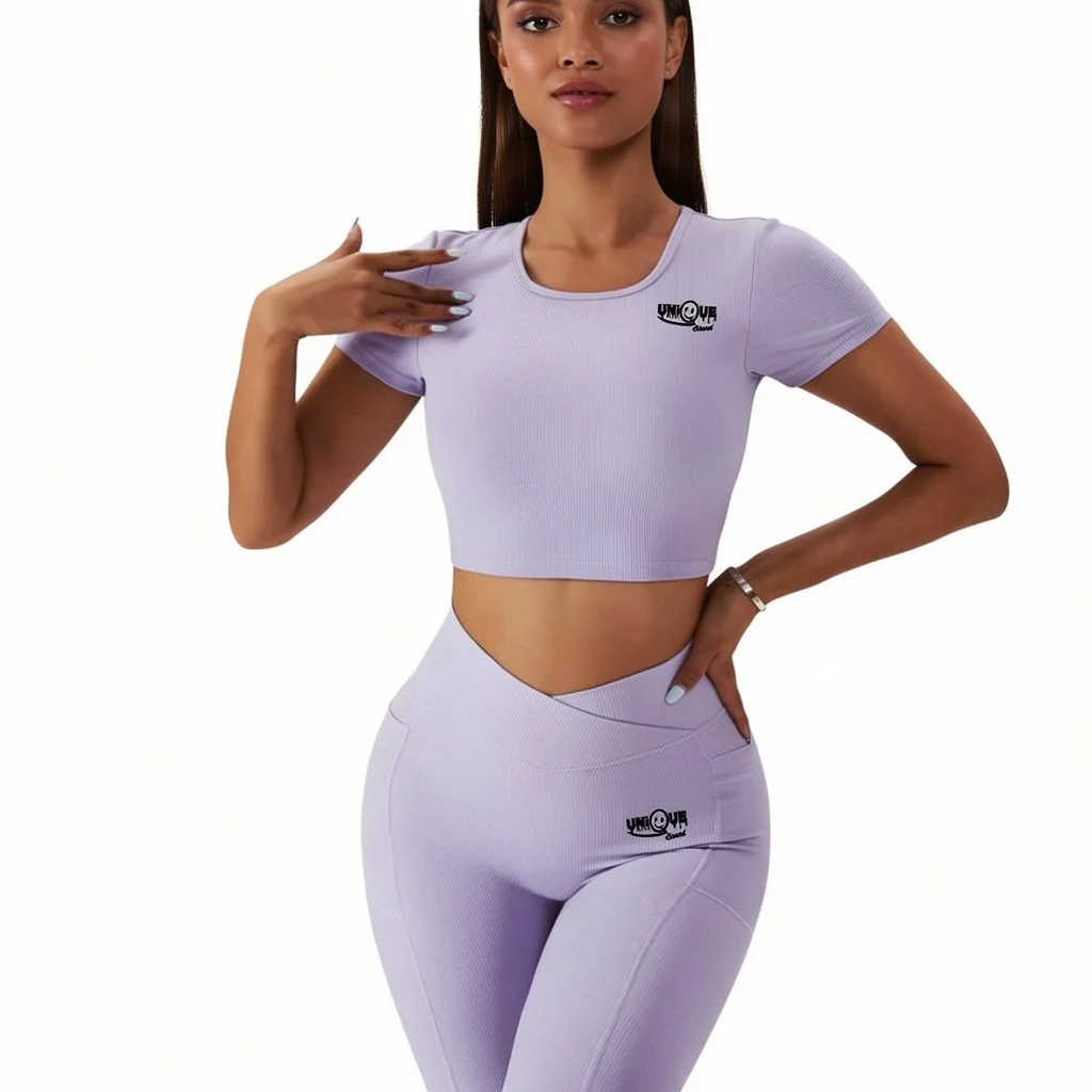 Women Seamless Workout Sportswear and Gym Set