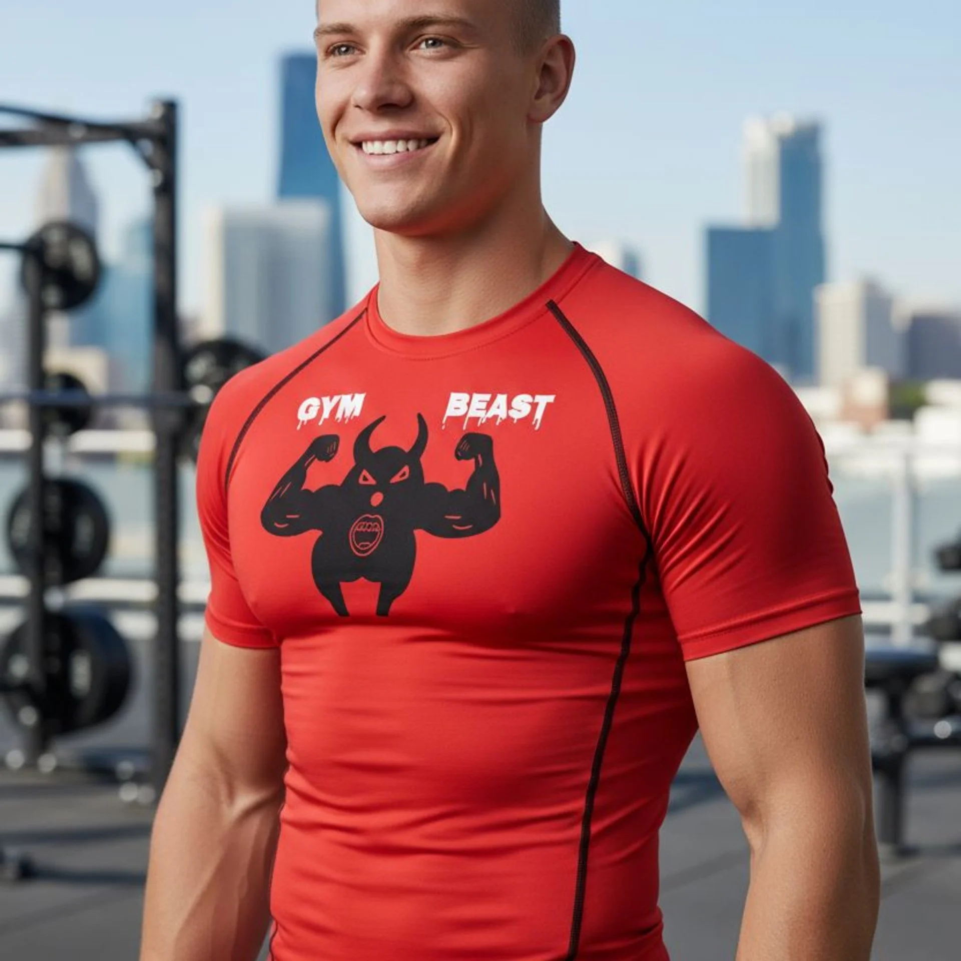 Gym Beast workout T-shirt