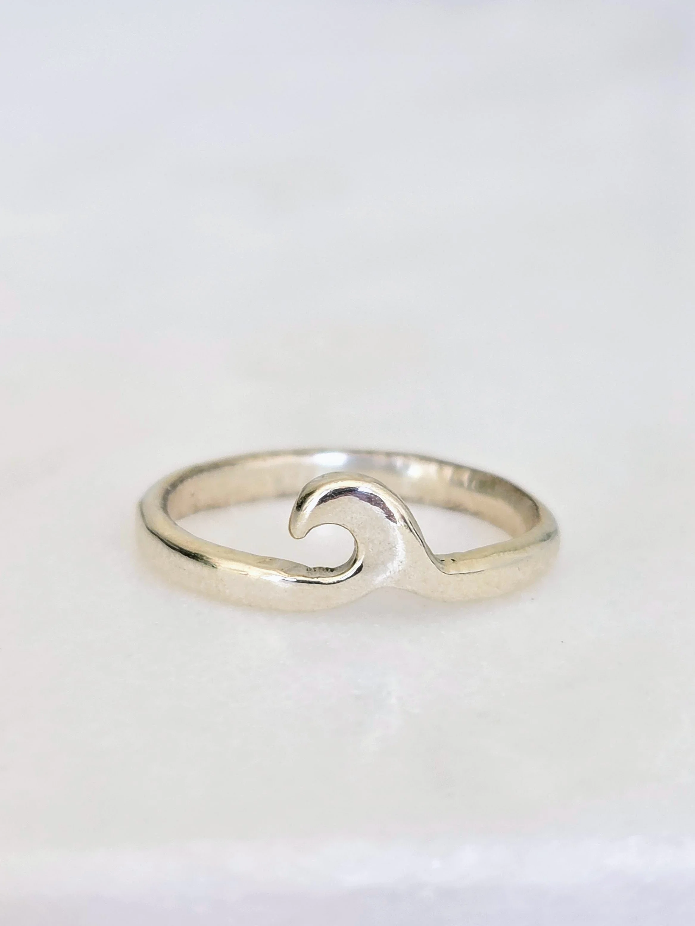 Sterling Silver Wave Ring