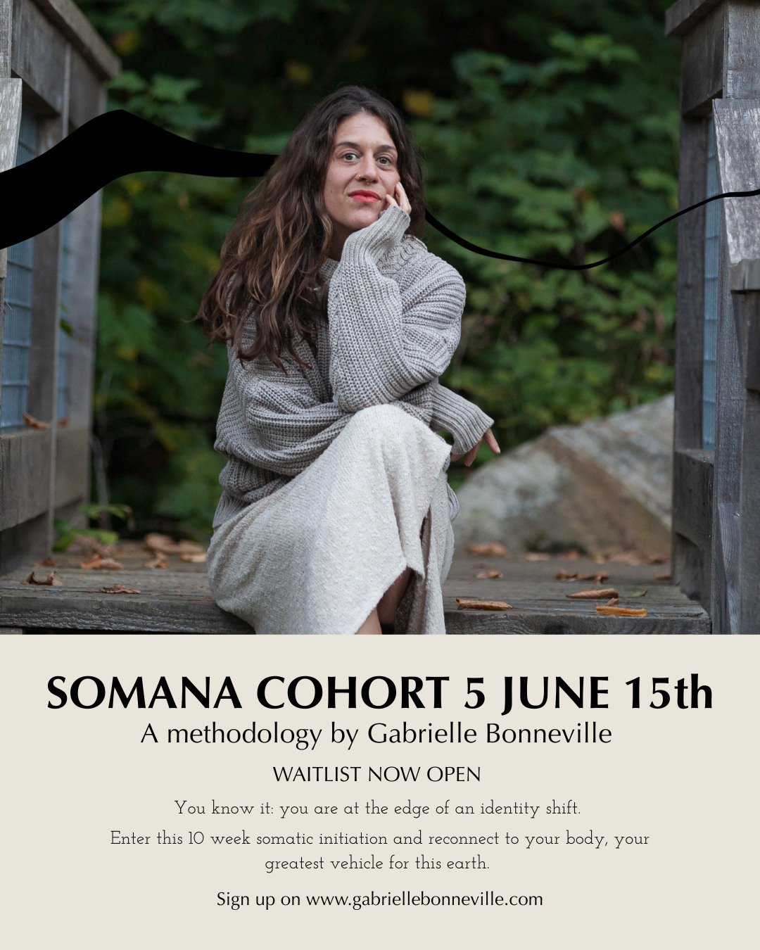 If you know you are standing at the edge of an identity shift, this is your invitation to begin.

The next SOMANA 10 week cohort begins June 15th, offering a deeply structured way to reconnect to your body in a way that feels entirely new, and at the