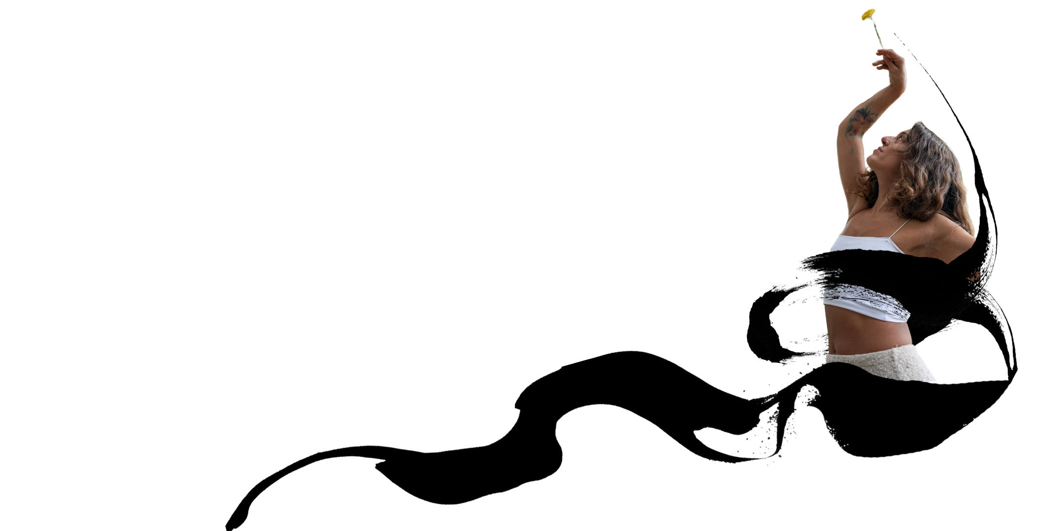 A woman takes a selfie by holding her phone above her head while sitting on a motorcycle.