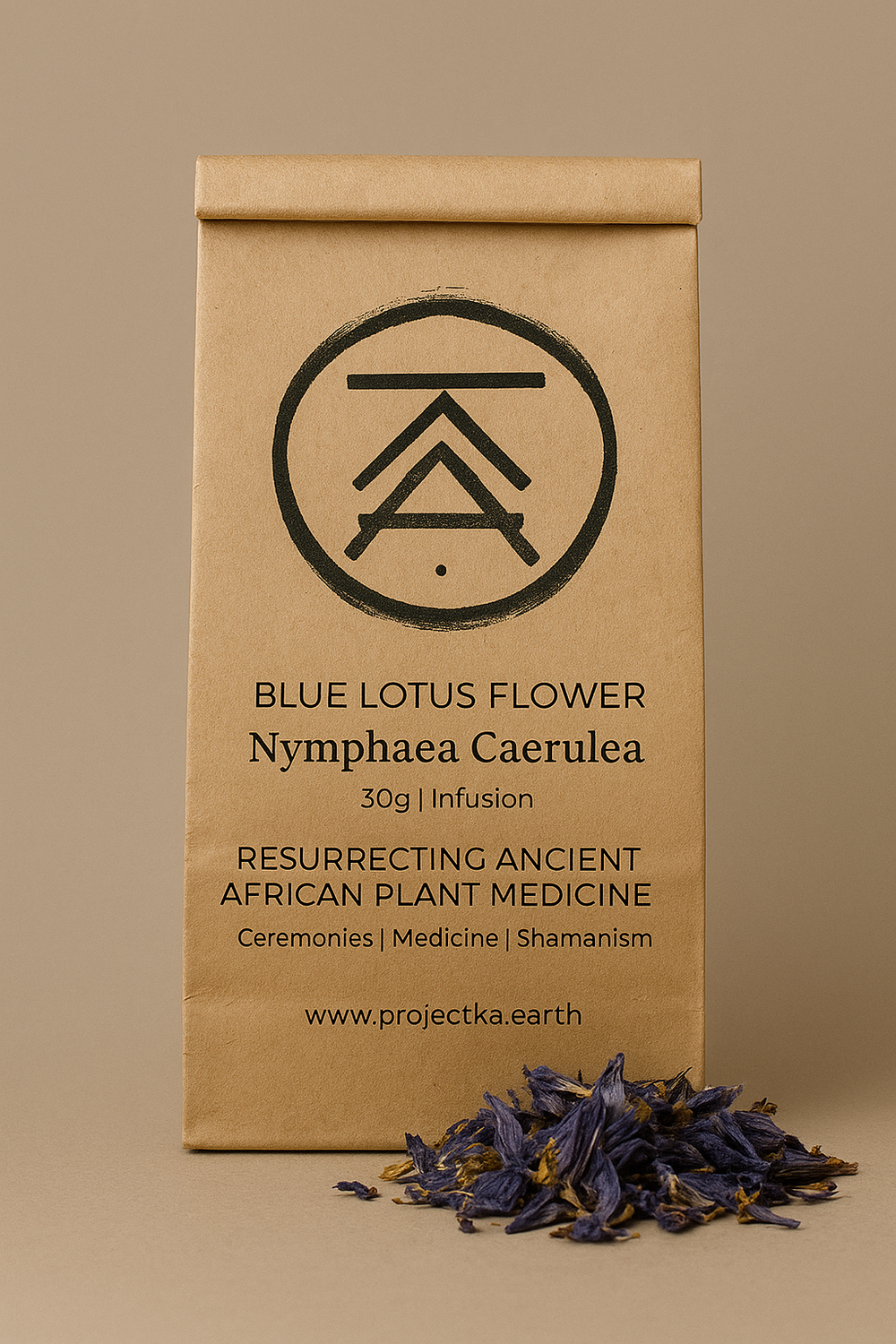 Full Blue Lotus Flowers