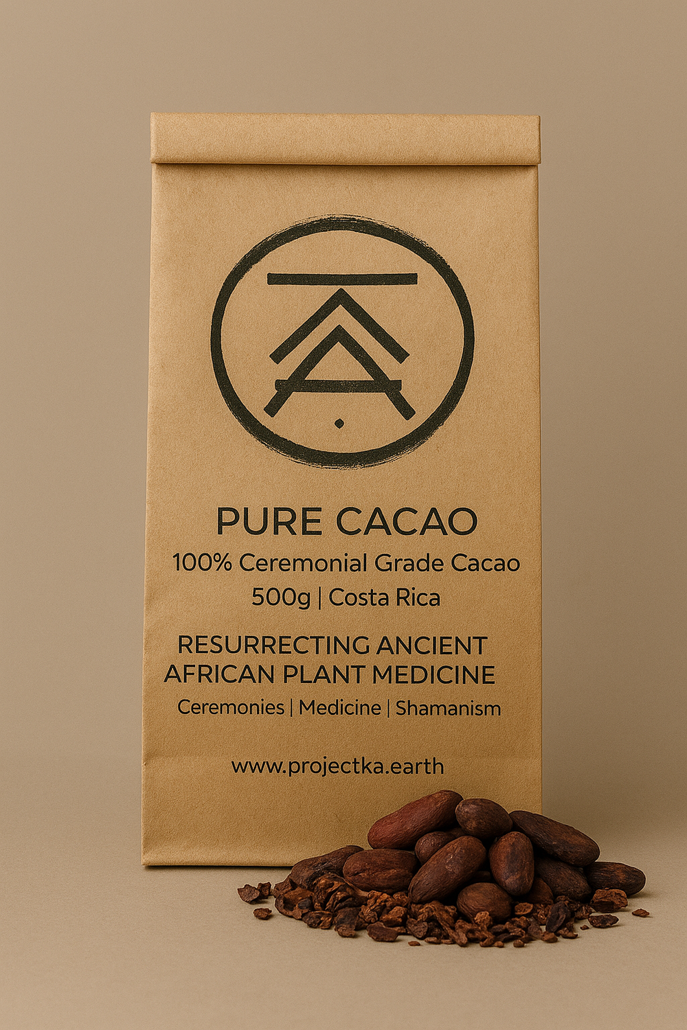Raw ceremonial Costa Rican Cacao