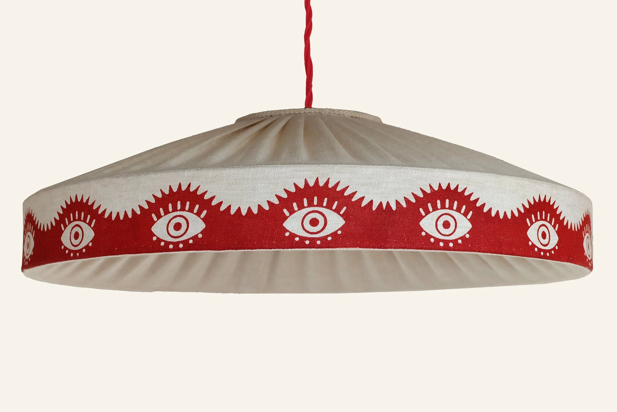 Stink Eye in dark red