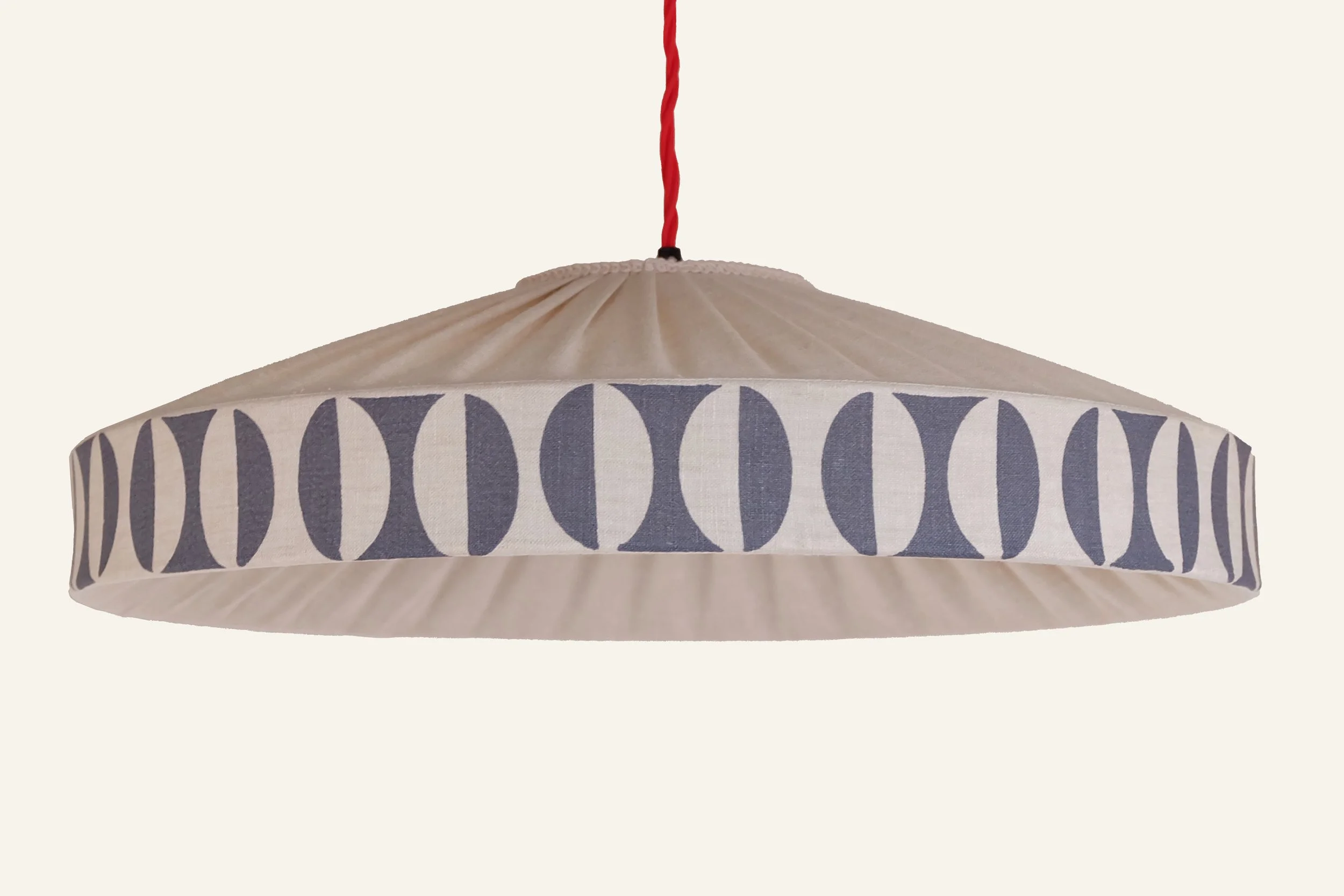 Hourglass in inky blue