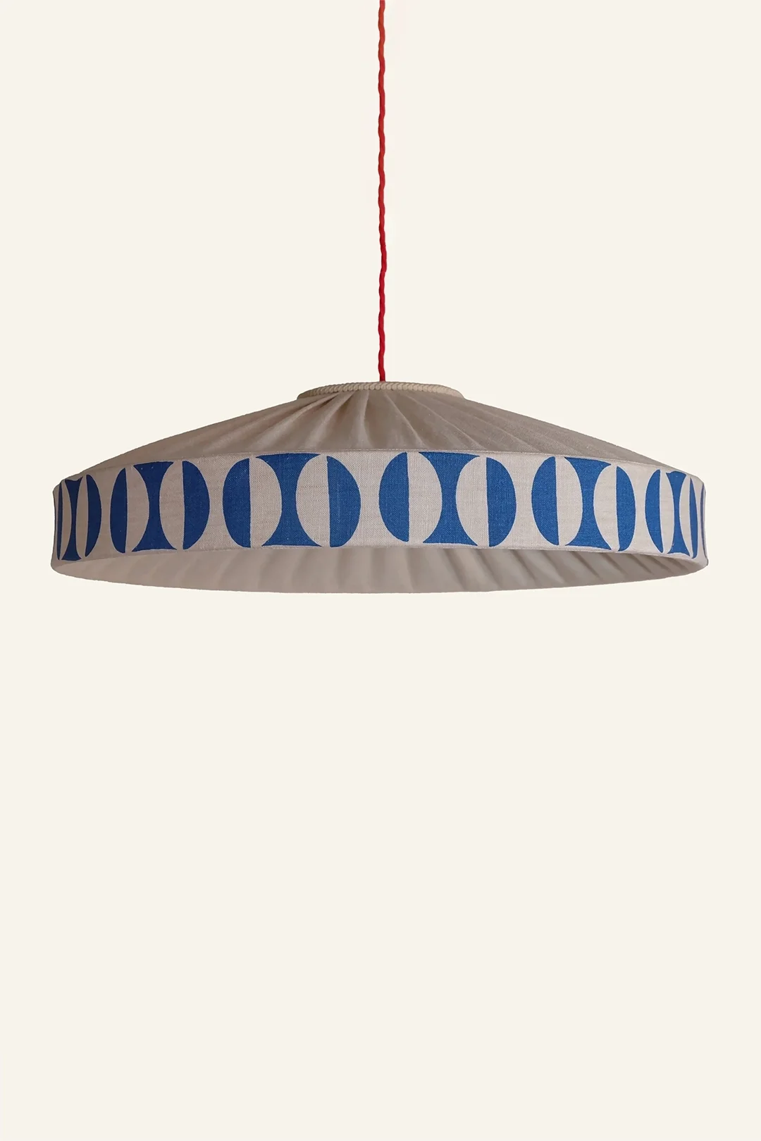 Hourglass in unexpected bright blue