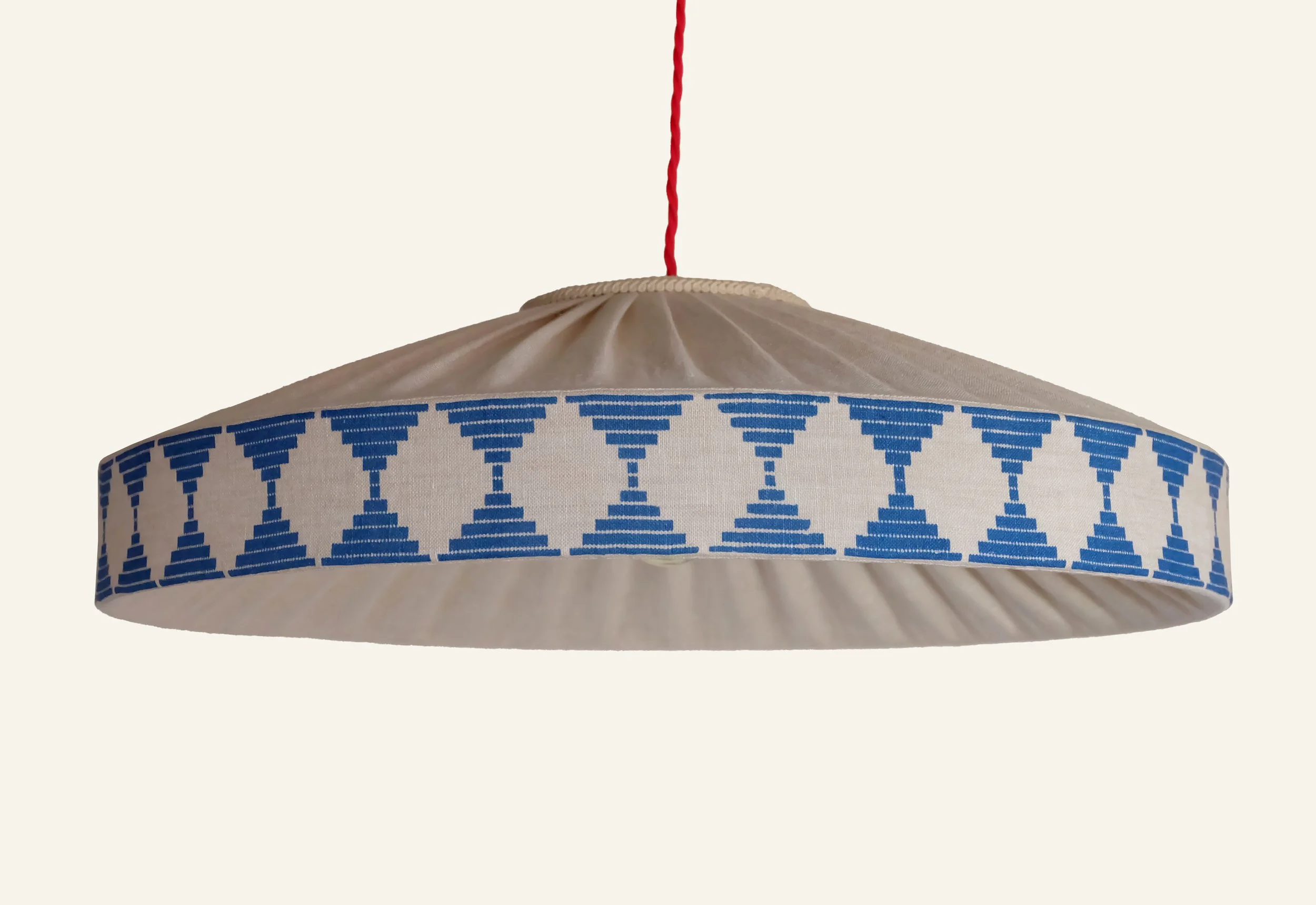 Diamond Knit in unexpected bright blue