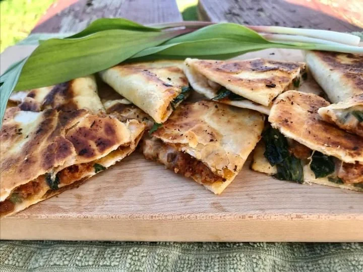 Ramp &amp; Chorizo Quesadilla 