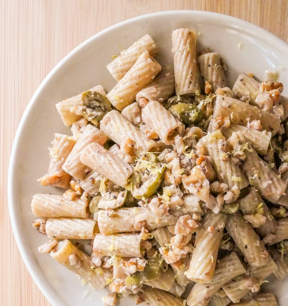 Olive Walnut Pasta