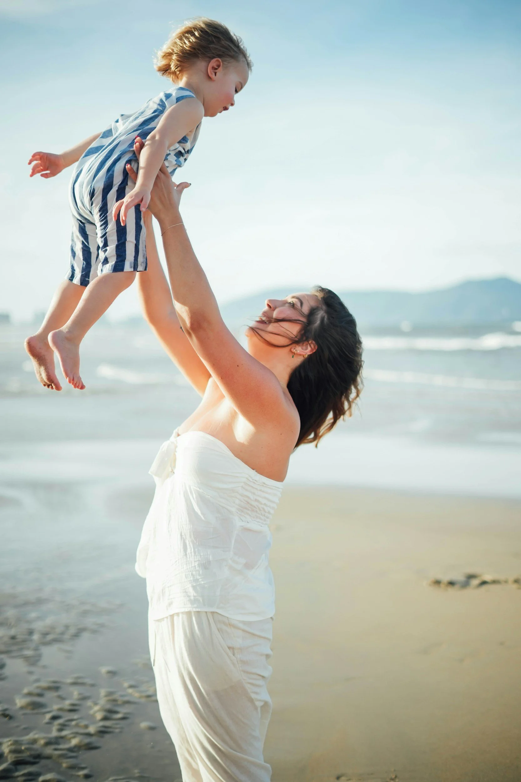 anxious mother struggling with burnout and postpartum