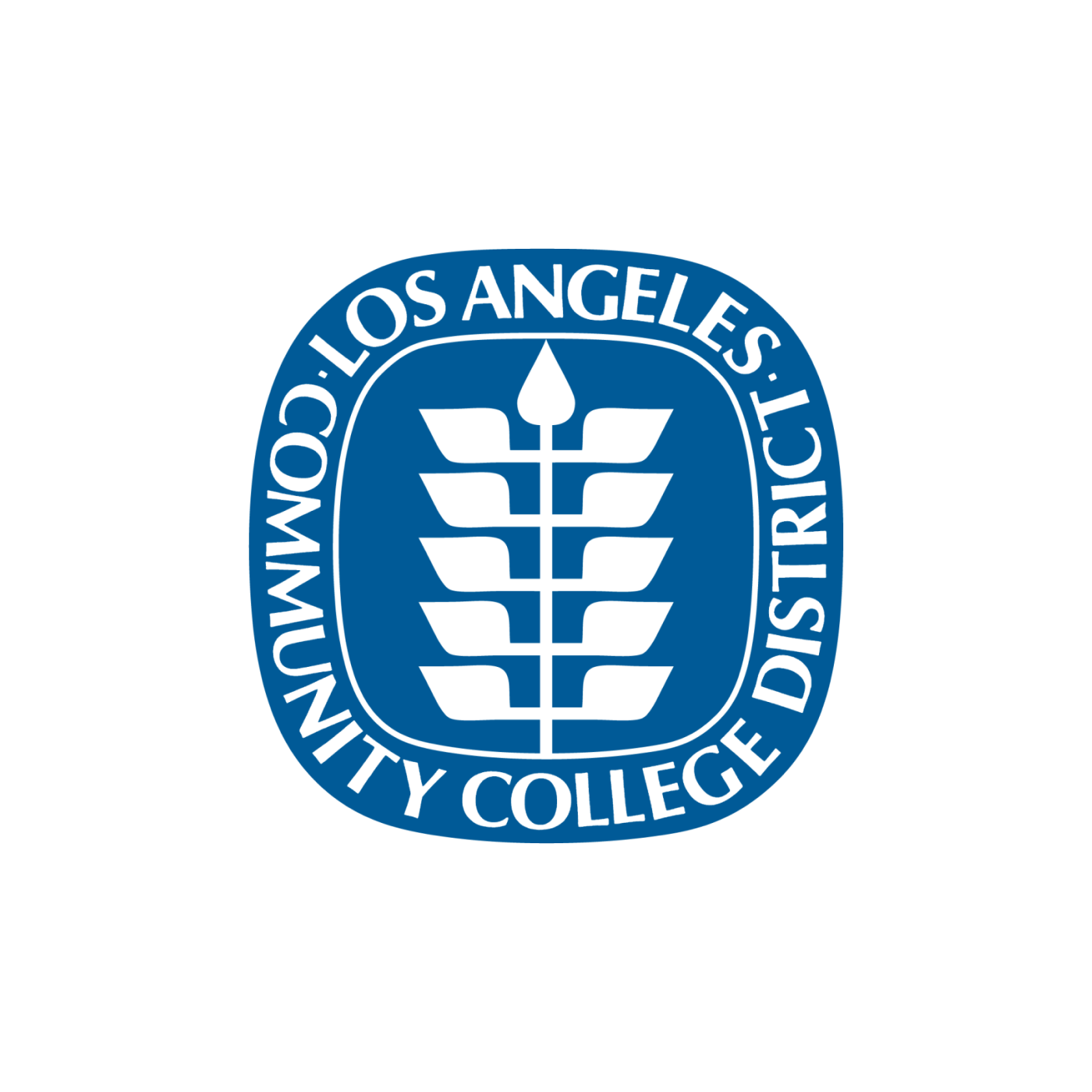 Logo of the Los Angeles County Medical Examiner-Coroner, featuring a stylized caduceus symbol with a drop of blood at the top, encircled by the text 'Los Angeles County Medical Examiner - Coroner'.