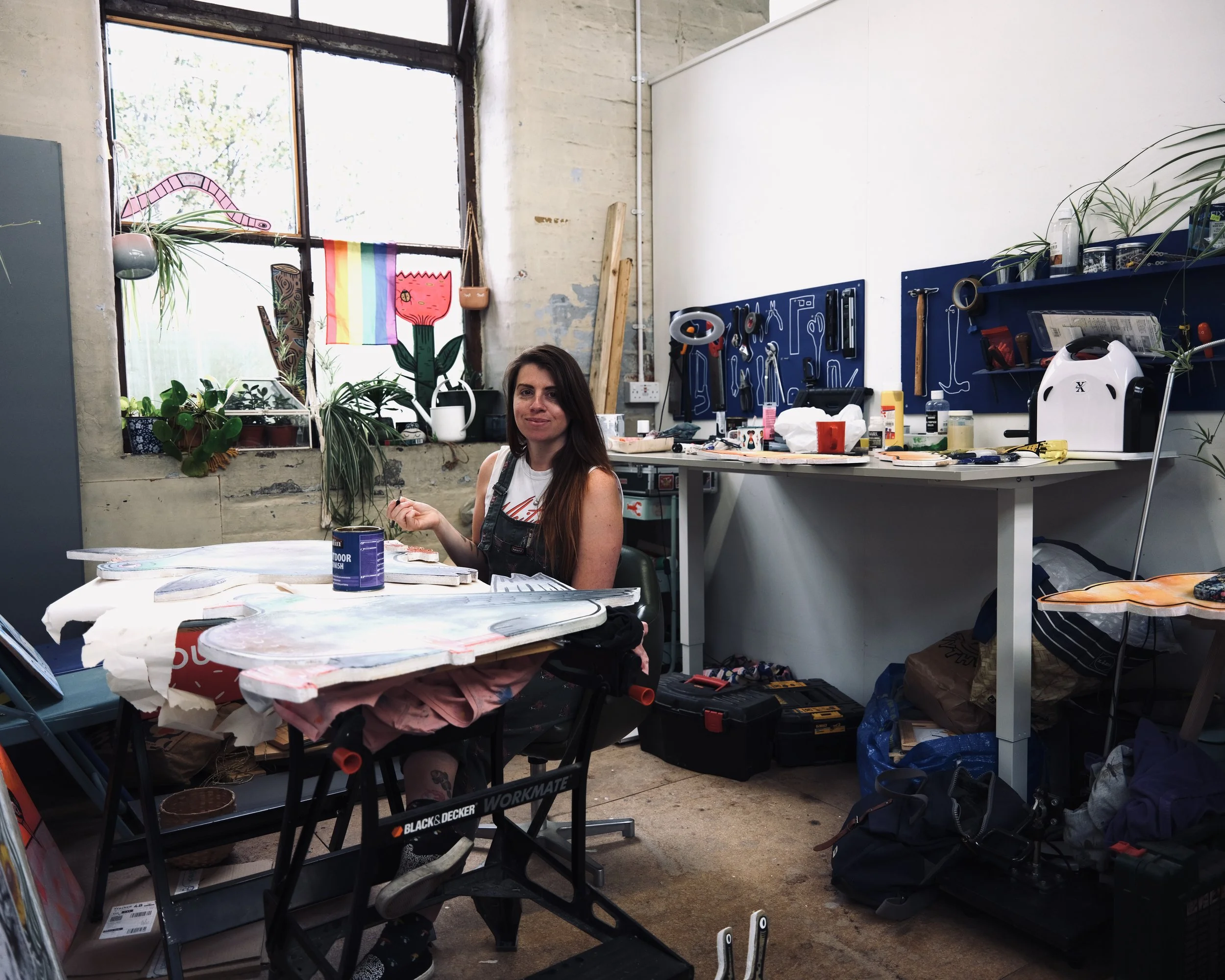 Nat Hues - Illustrator, Tattooist and Instillation Artist.