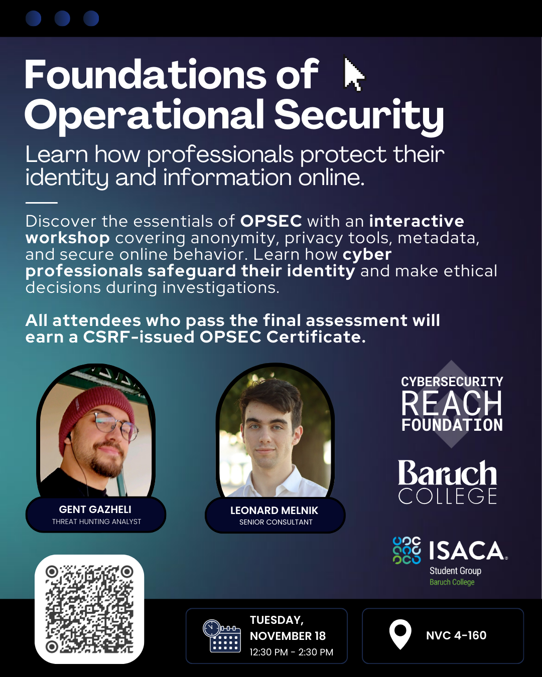 Foundations of Operational Security