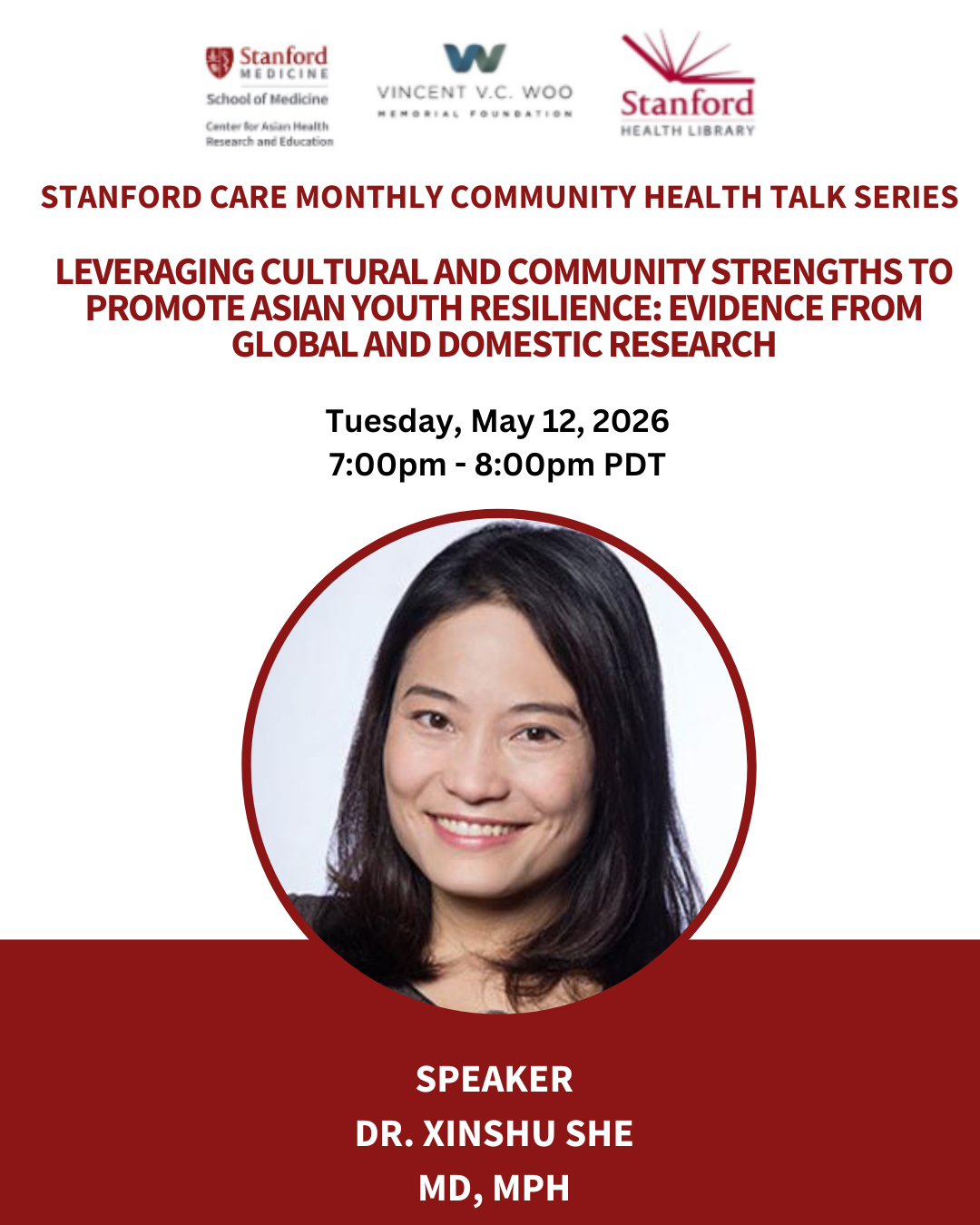SHL + CARE Present: Leveraging Cultural and Community Strengths to Promote Asian Youth Resilience - Evidence from Global and Domestic Research