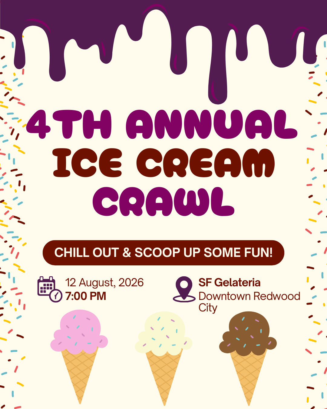 League of Women Voters of South San Mateo County: 4th Annual Ice Cream Crawl
