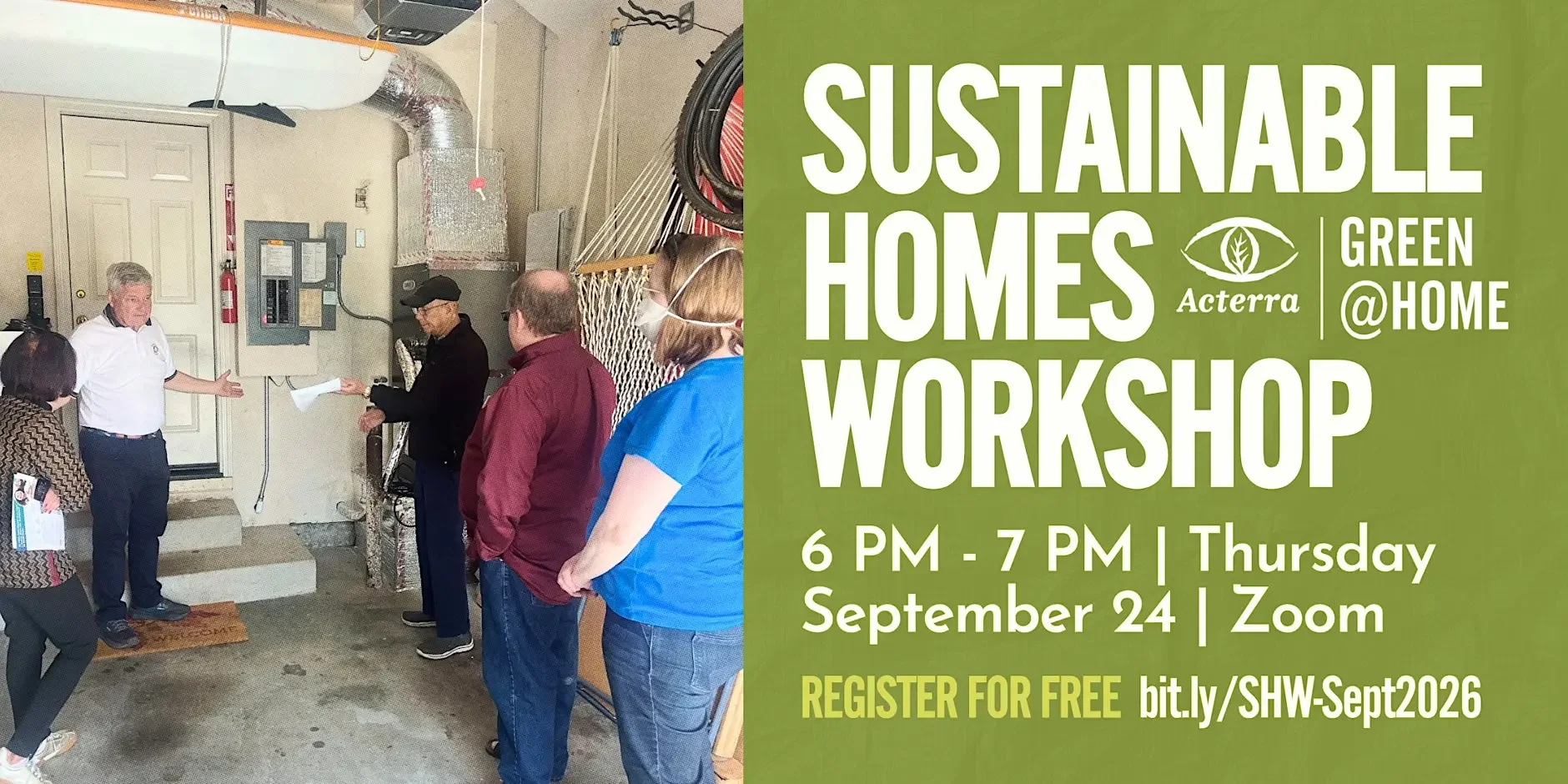 Acterra: Sustainable Homes Workshop