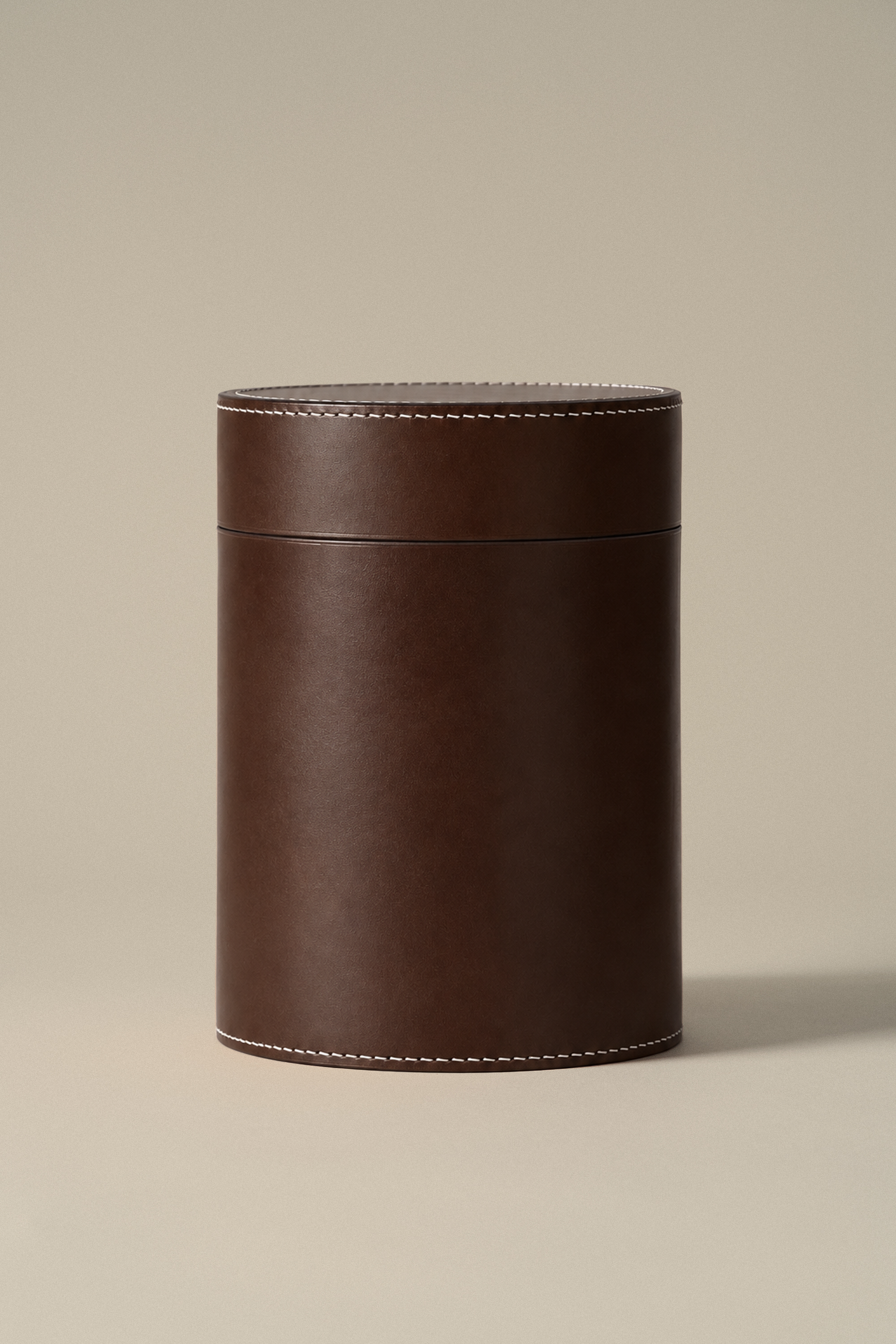 Handcrafted Leather Urn L