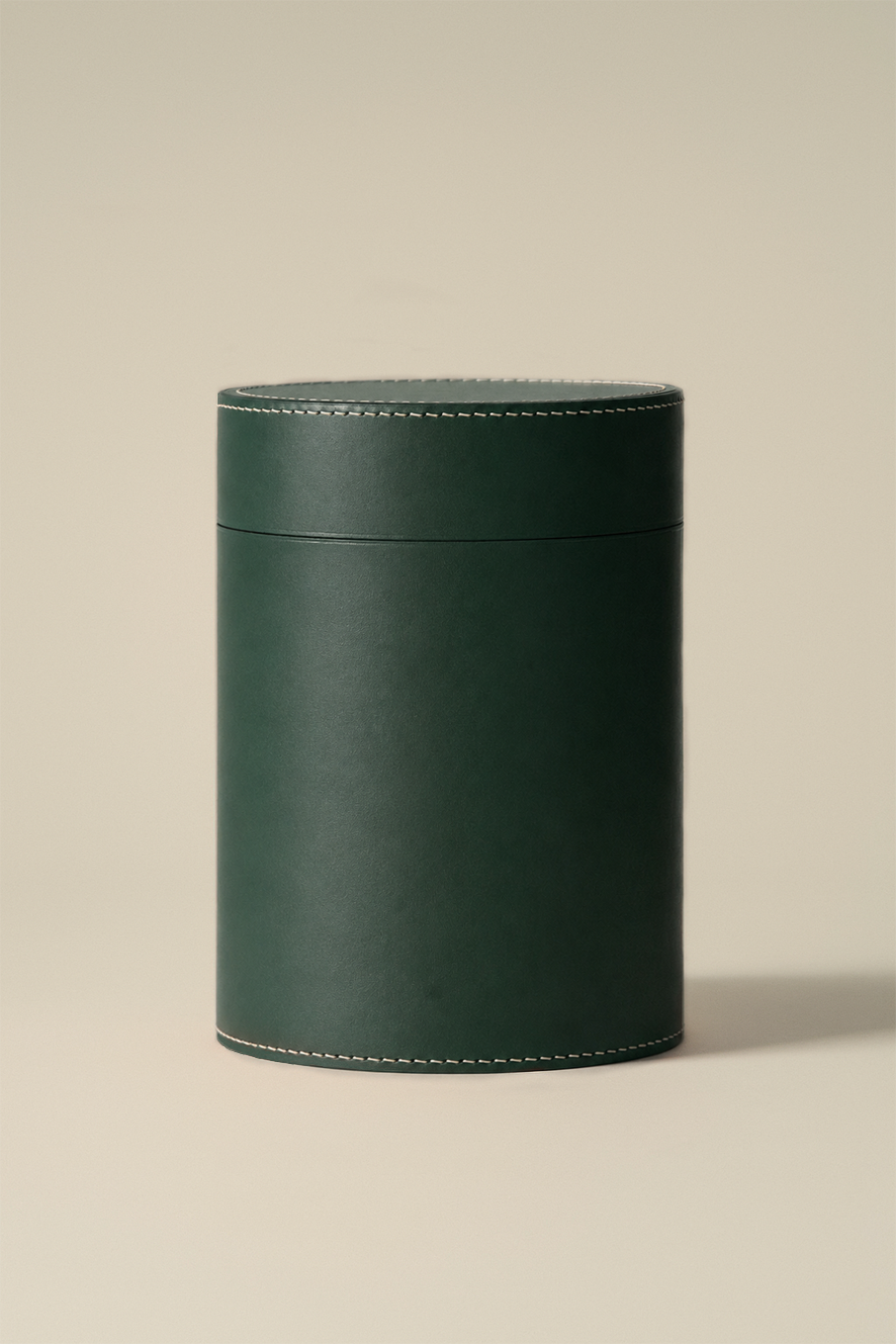 Handcrafted Leather Urn L