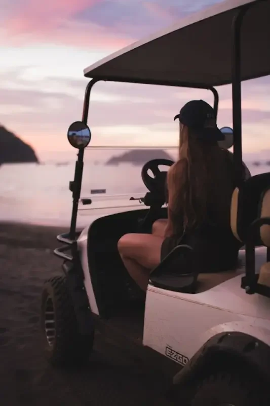 Golf Cart Advertisement