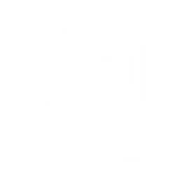 Icon of a clipboard with a checklist, a clock, and a person silhouette. Phoenix AZ Realtor. Real Estate