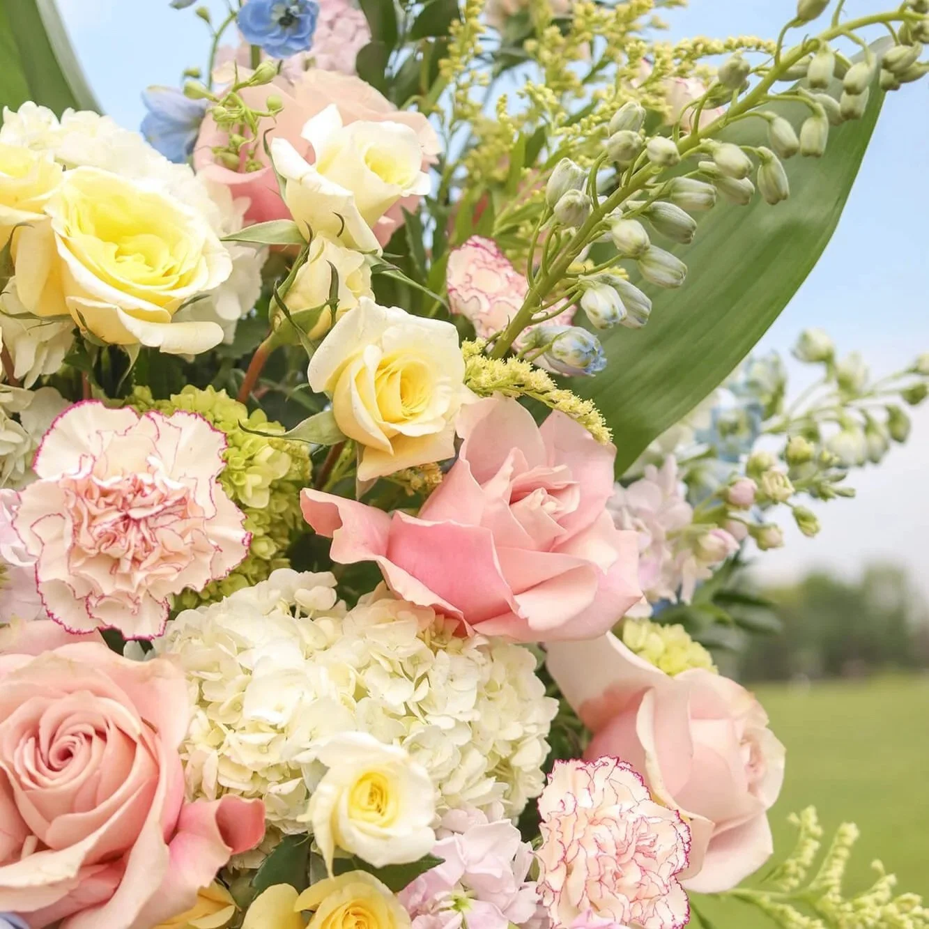 Bloom & Branch Pastel Wildflower Standing Spray