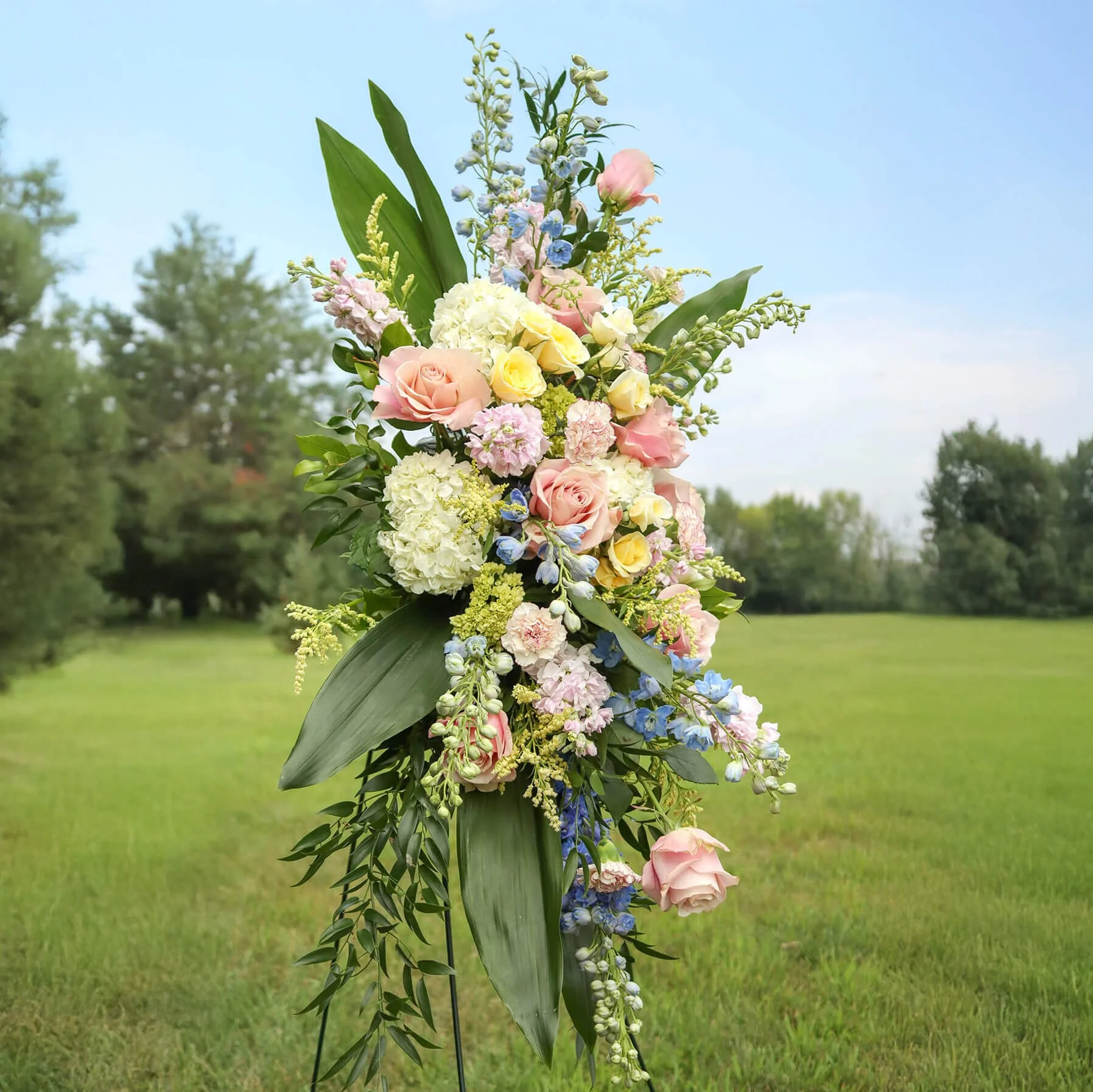 Bloom & Branch Pastel Wildflower Standing Spray