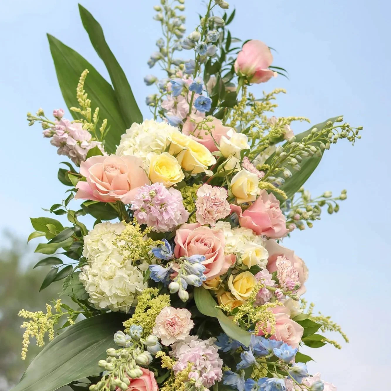 Bloom & Branch Pastel Wildflower Standing Spray