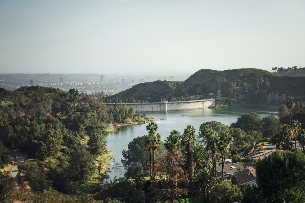 Griffith Park skyline overlook