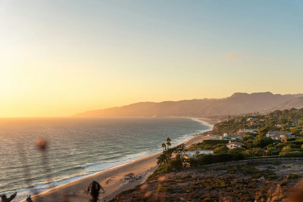 Malibu coastline