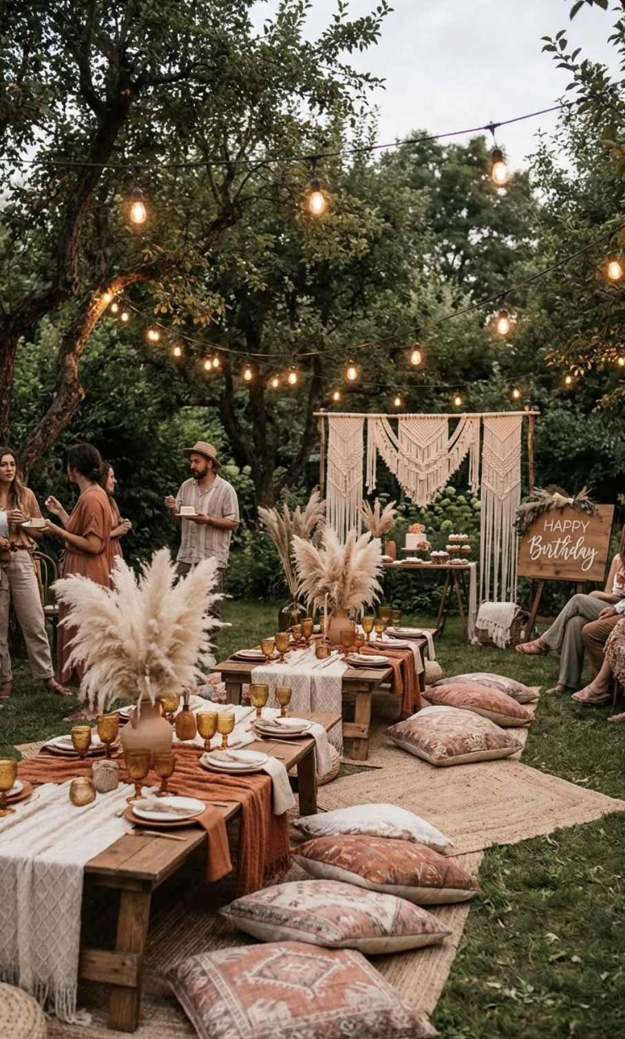 Intimate gatherings