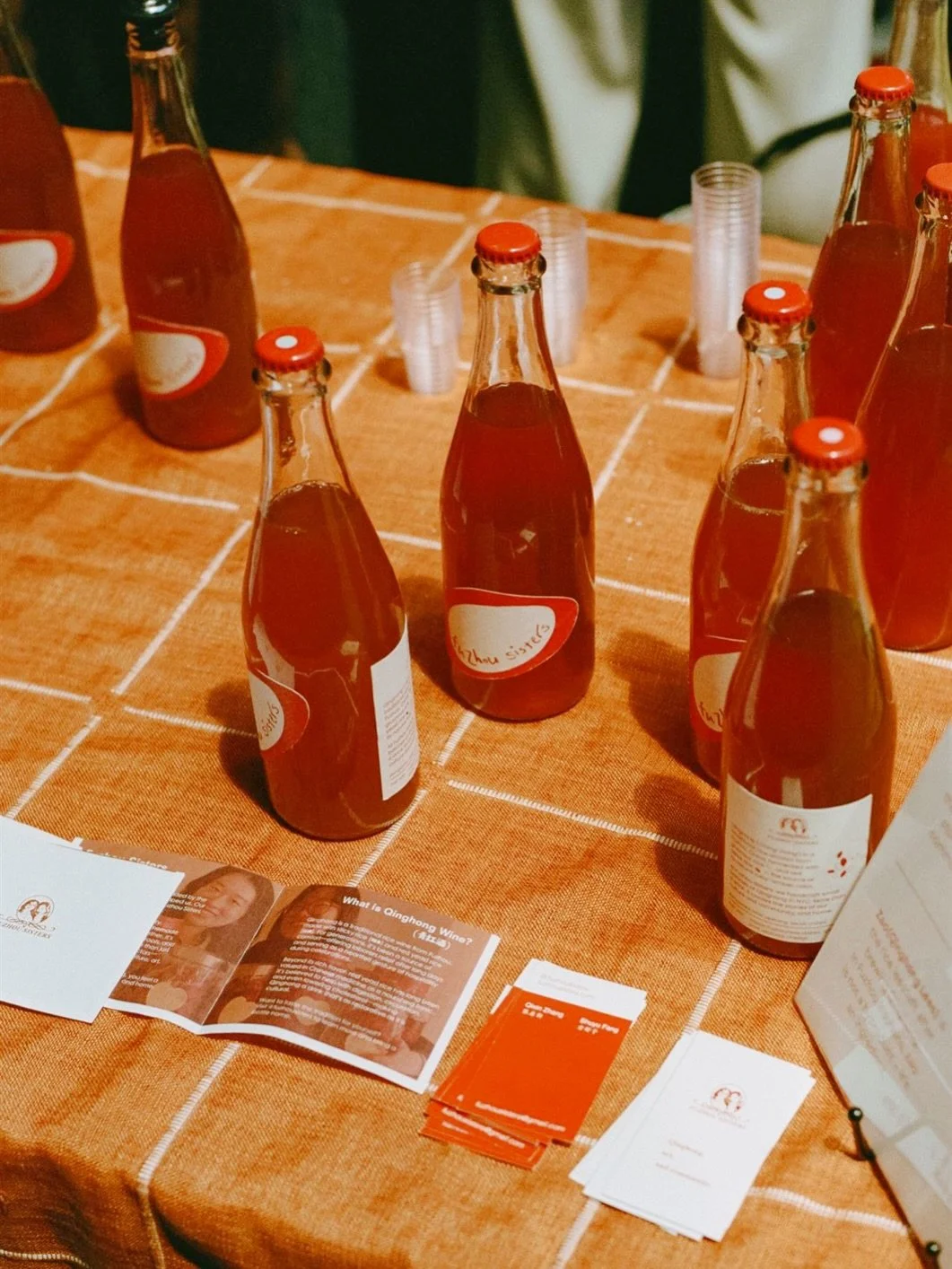 Glad to share Qinghong at @thelibiproject &lsquo;s culinary industry night! Grateful to be in a room of makers, chefs and storytellers ✨🍷

Photo credit @omer.kaplan.studio