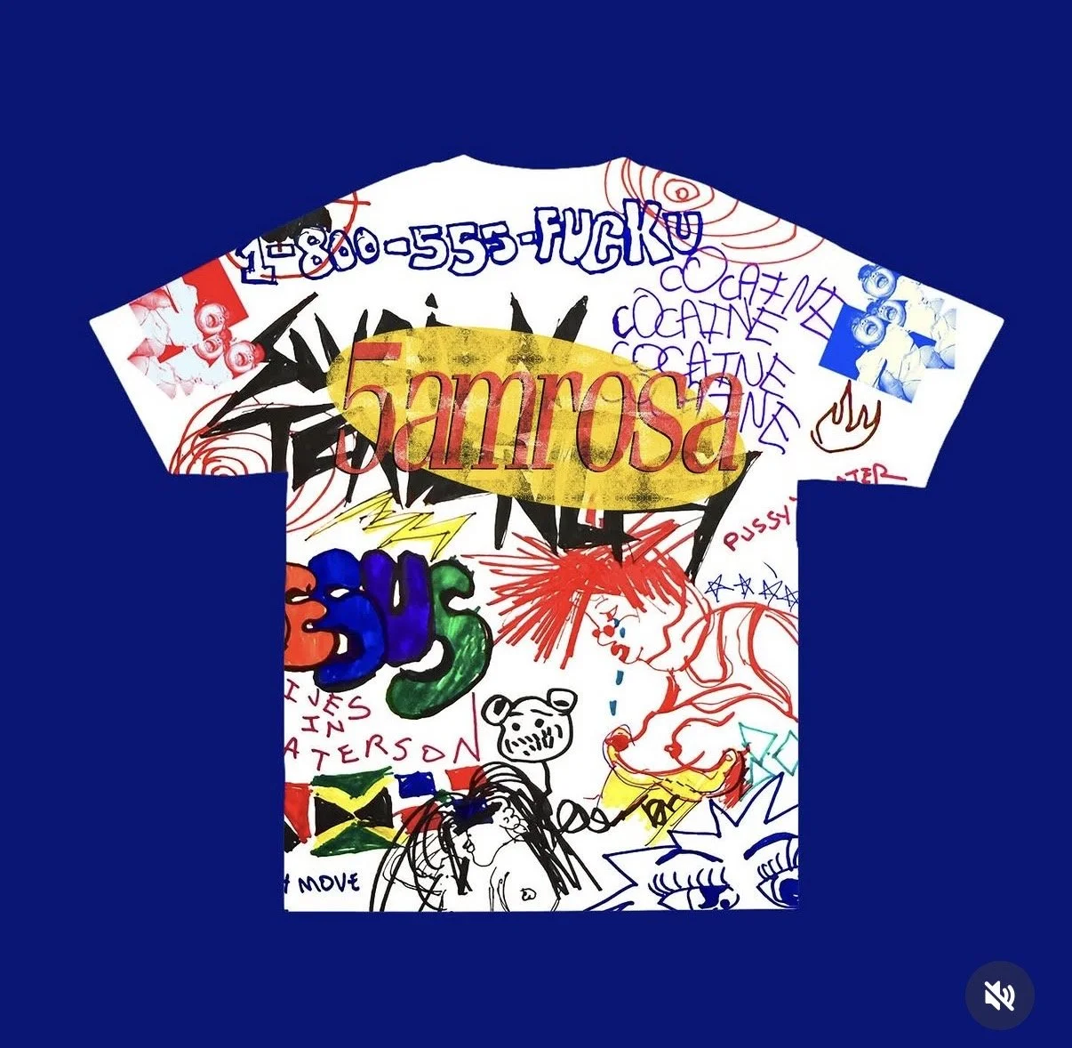 5amrosa tee