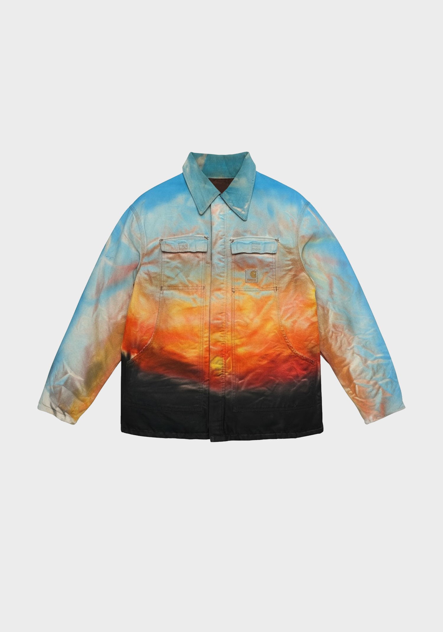 Canvas blouson jacket