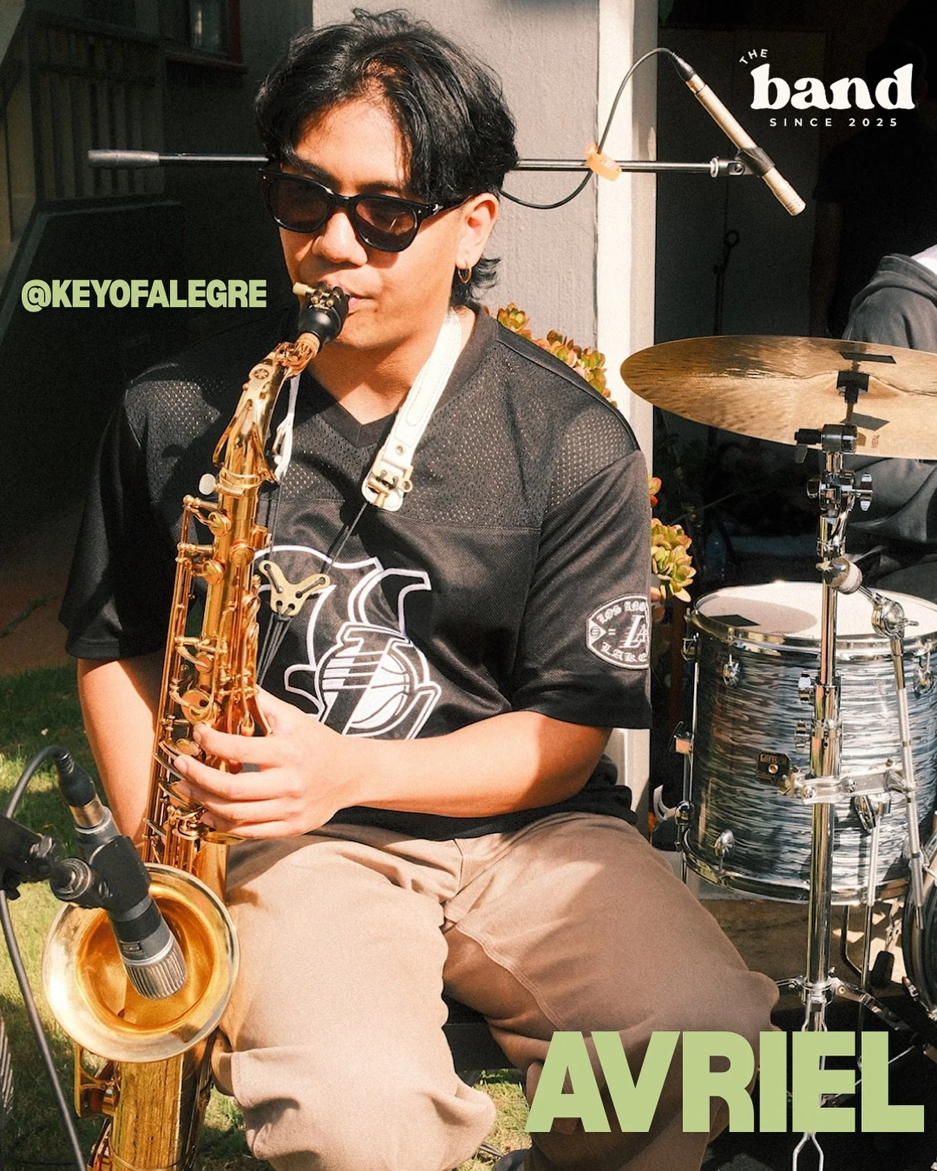 🎶 MEET THE BAND: AVRIEL 🎷

Wassup friends! My love for music started when I was a kid. My grandparents always had Elvis, Luther Vandross, and Earth, Wind &amp; Fire playing around the house. I picked up the sax in 5th grade and kept it going throug