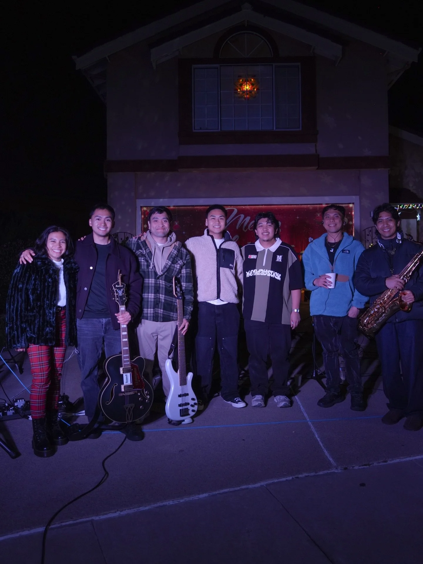 happy holidays &amp; merry christmas from the band!🎄🎁❣️
so many thinks to be grateful for this holiday season. thank you all for coming out to our christmas shows and supporting us this year. we can&rsquo;t wait to see you all in 2026! 

love,
aaro