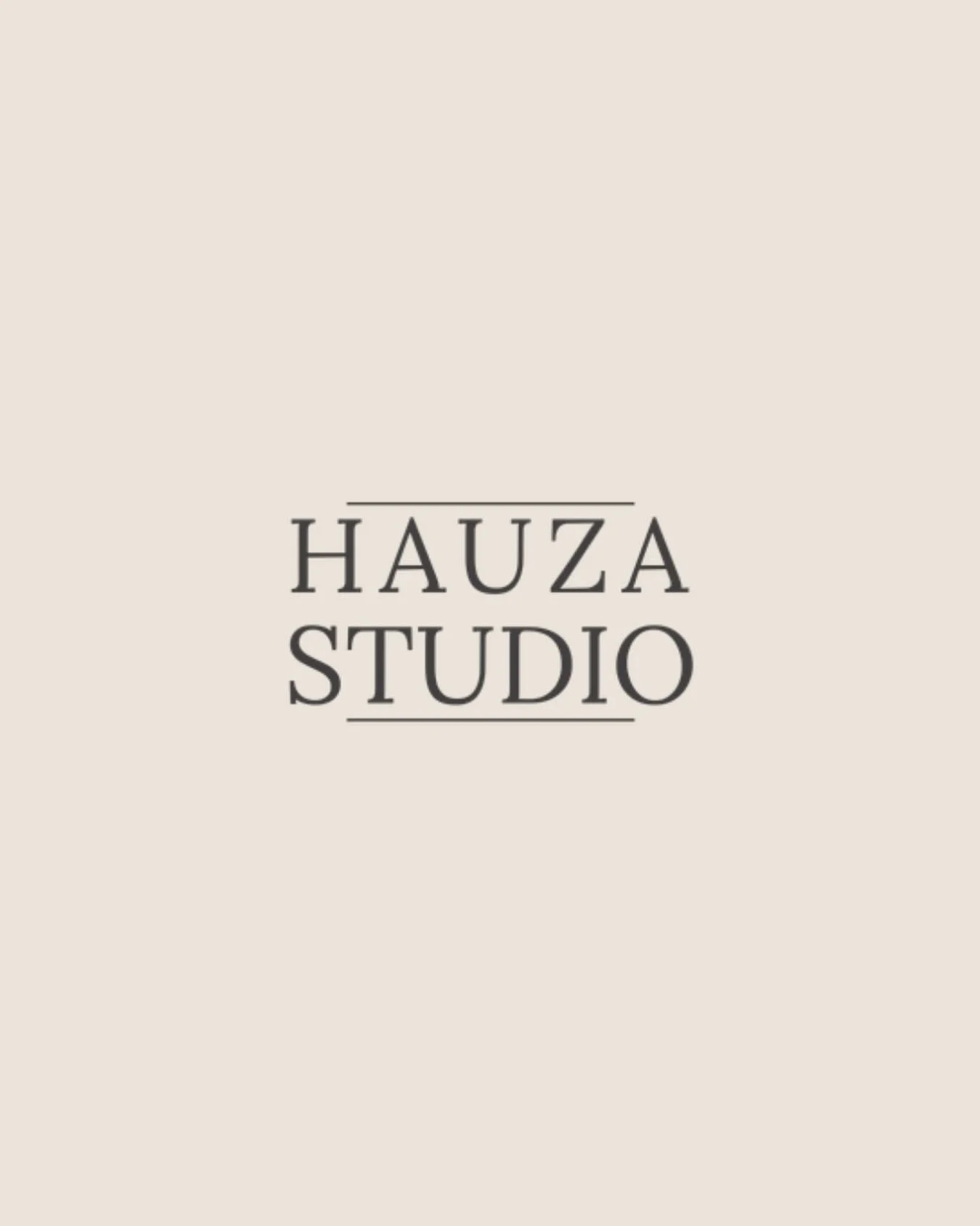Hauza Studio. 
A design studio rooted in elevated, attainable interiors.
Quietly building something thoughtful&hellip;