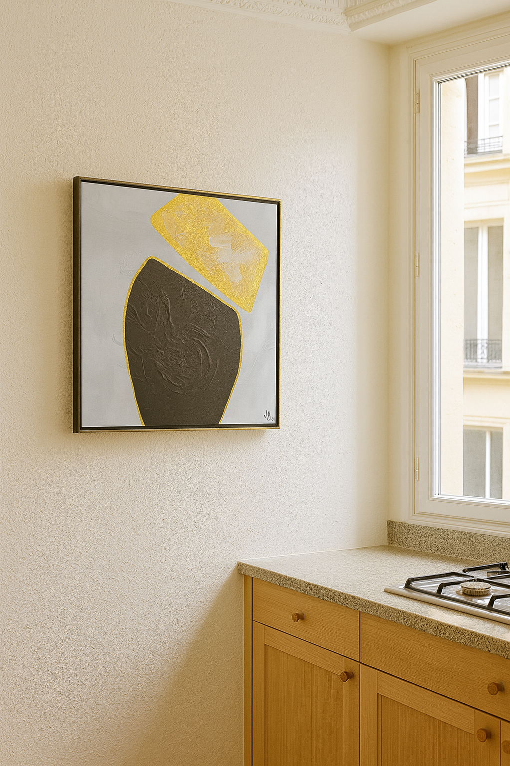 Composition in Gold and Black (verkauft)