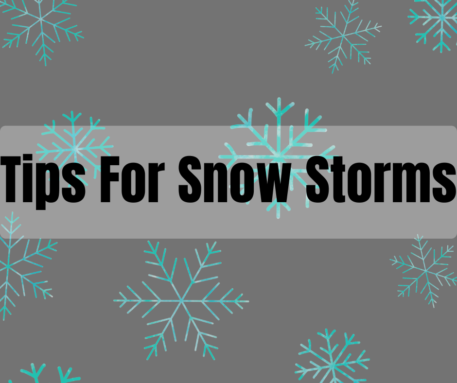 Snow Storm Tips