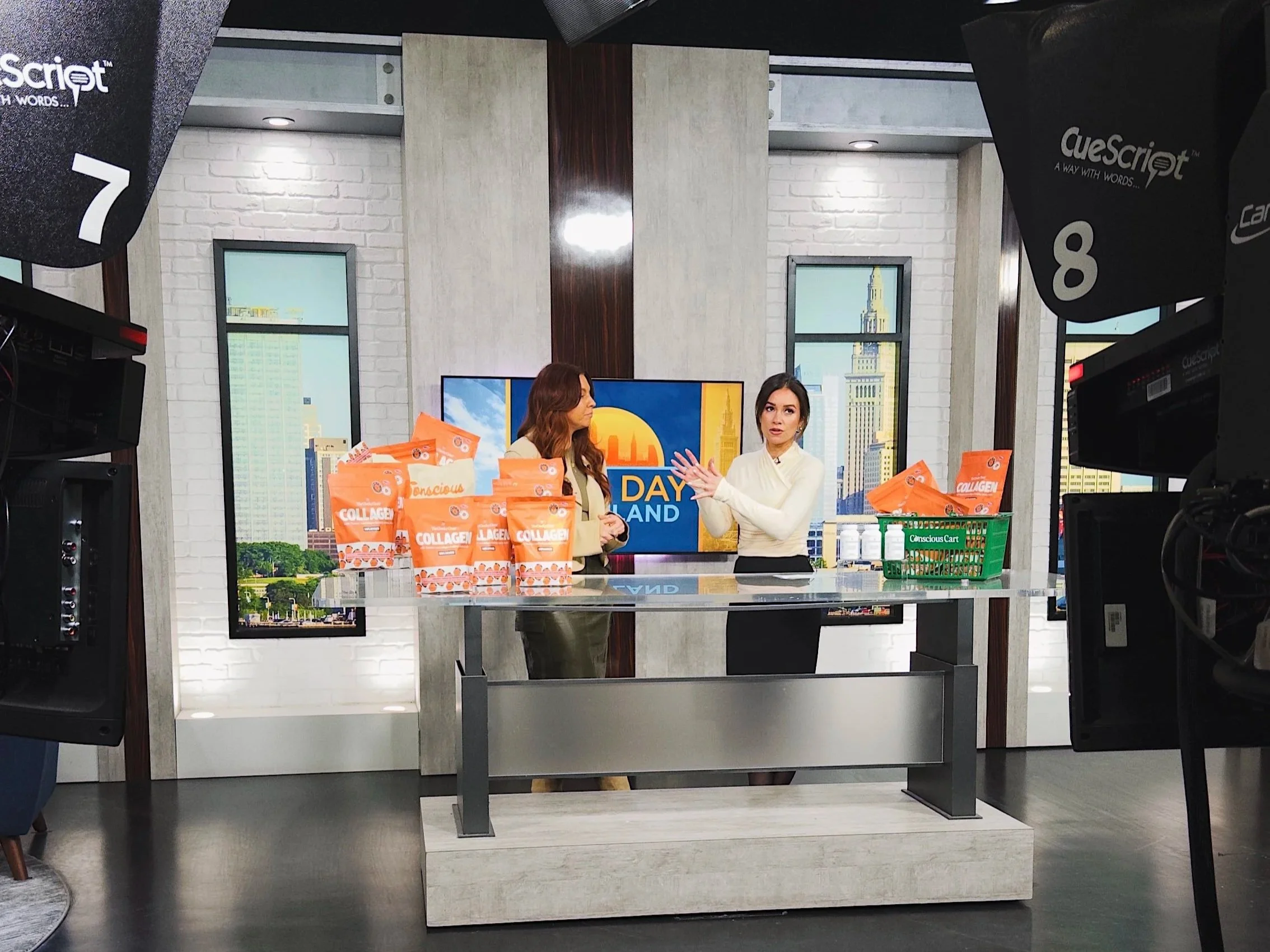 TheCheekyClean collagen as seen on FOX 8 New Day Cleveland